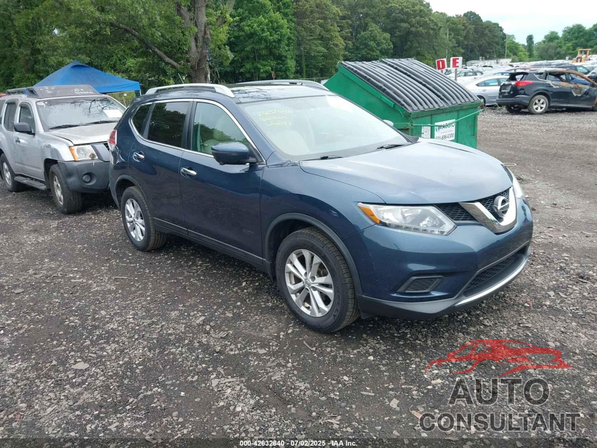 NISSAN ROGUE 2016 - 5N1AT2MV7GC911962