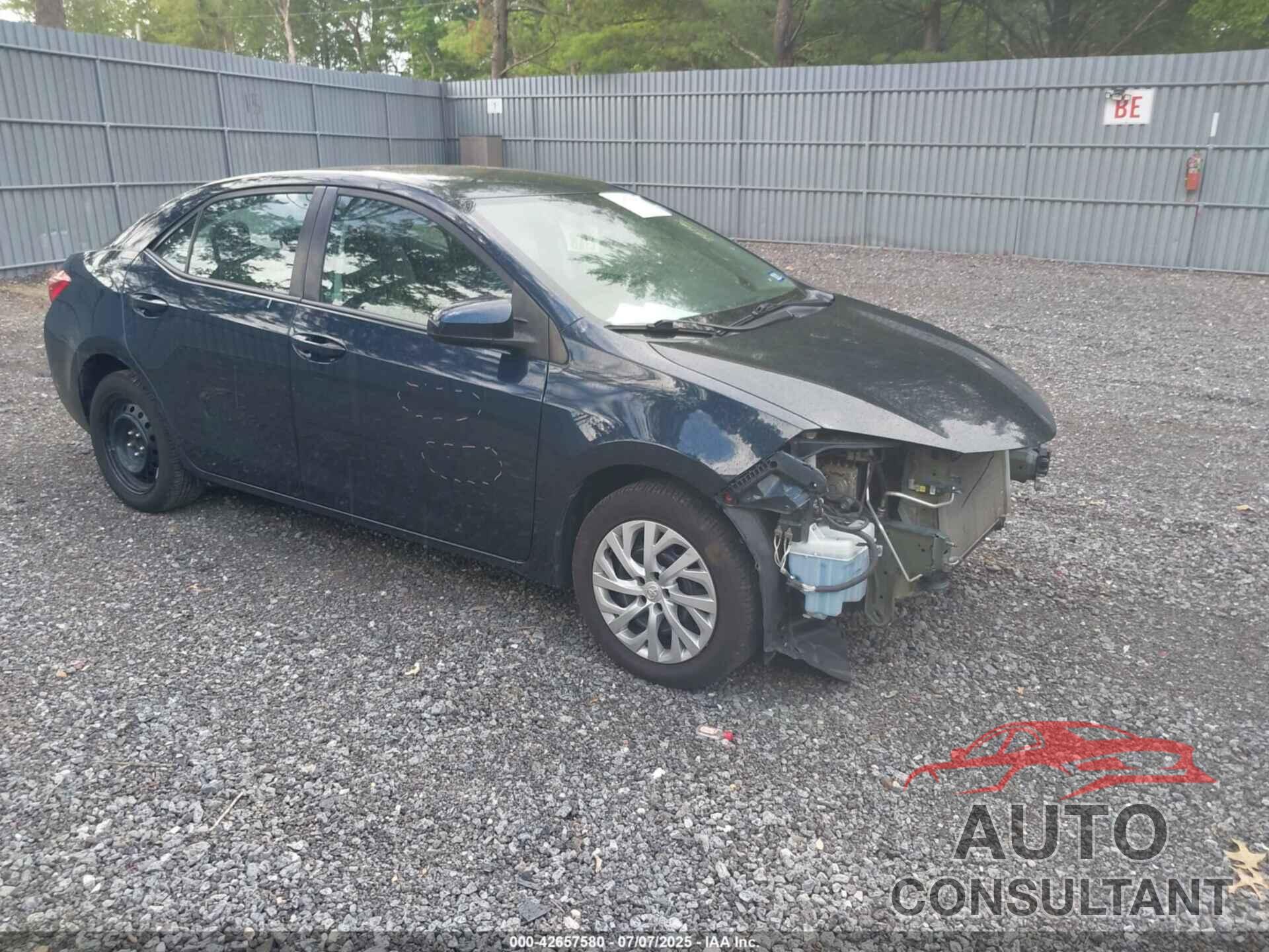 TOYOTA COROLLA 2017 - 5YFBURHE0HP707831