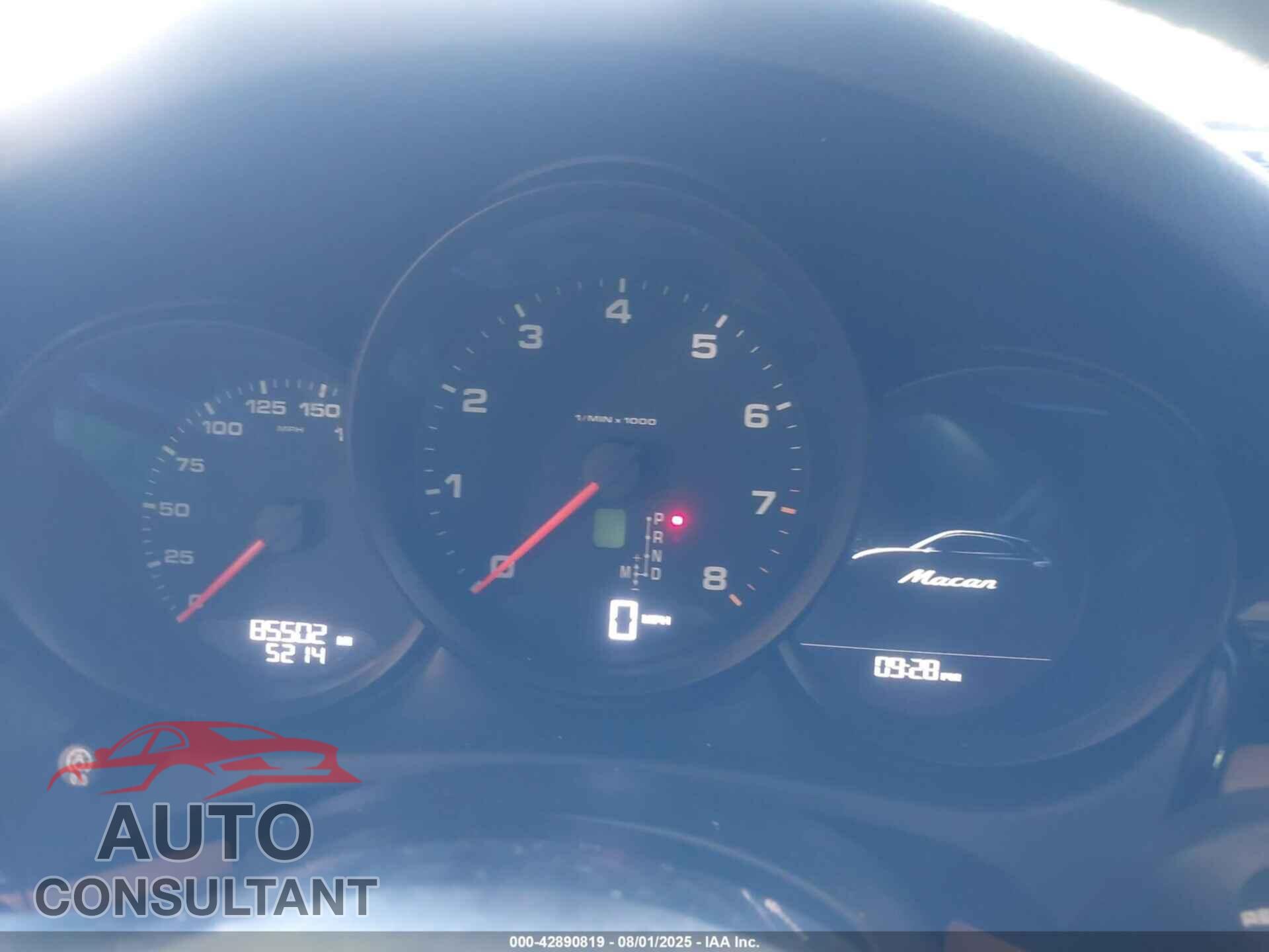 PORSCHE MACAN 2017 - WP1AA2A59HLB81938