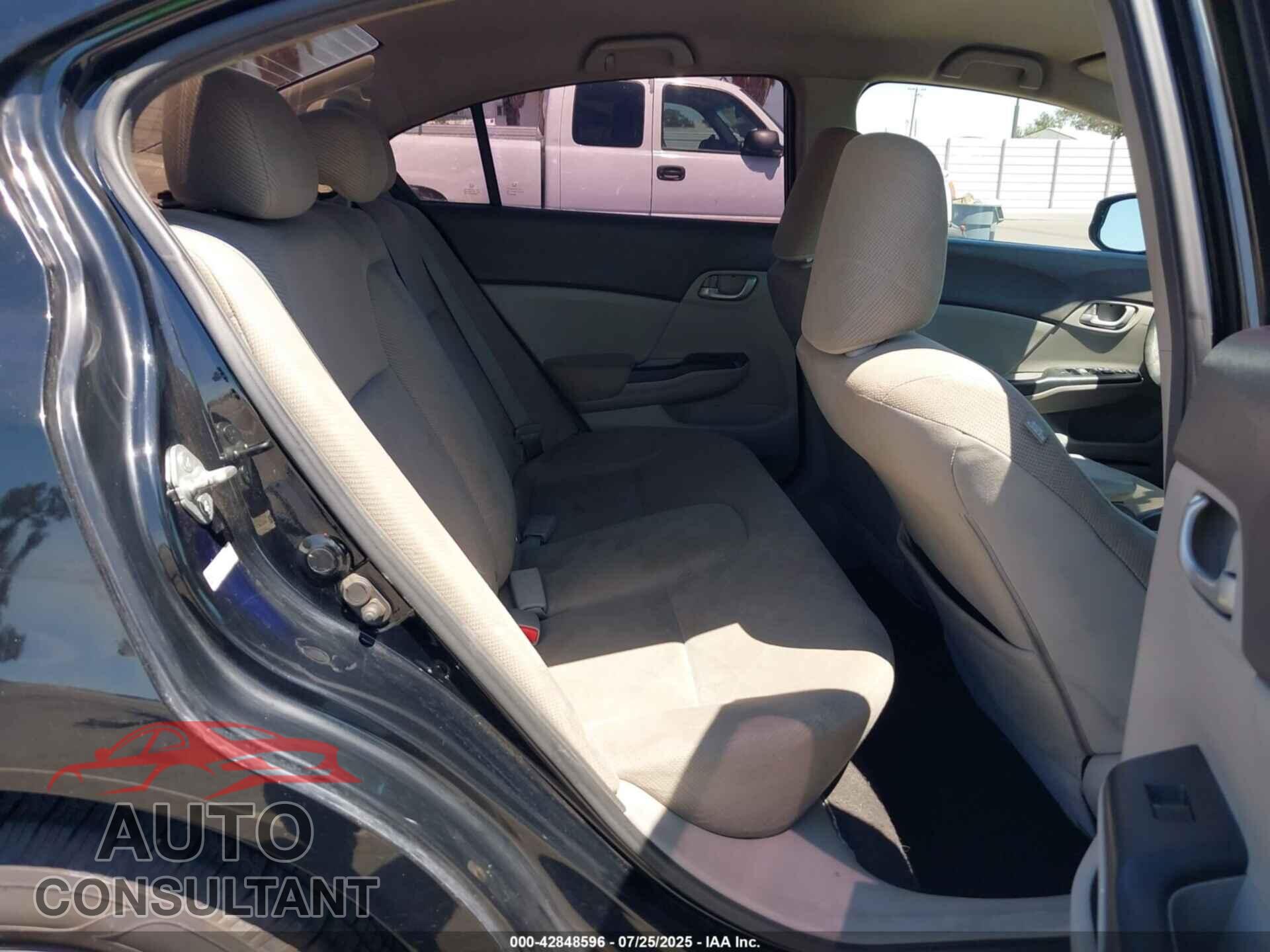 HONDA CIVIC 2012 - 19XFB2F54CE324857