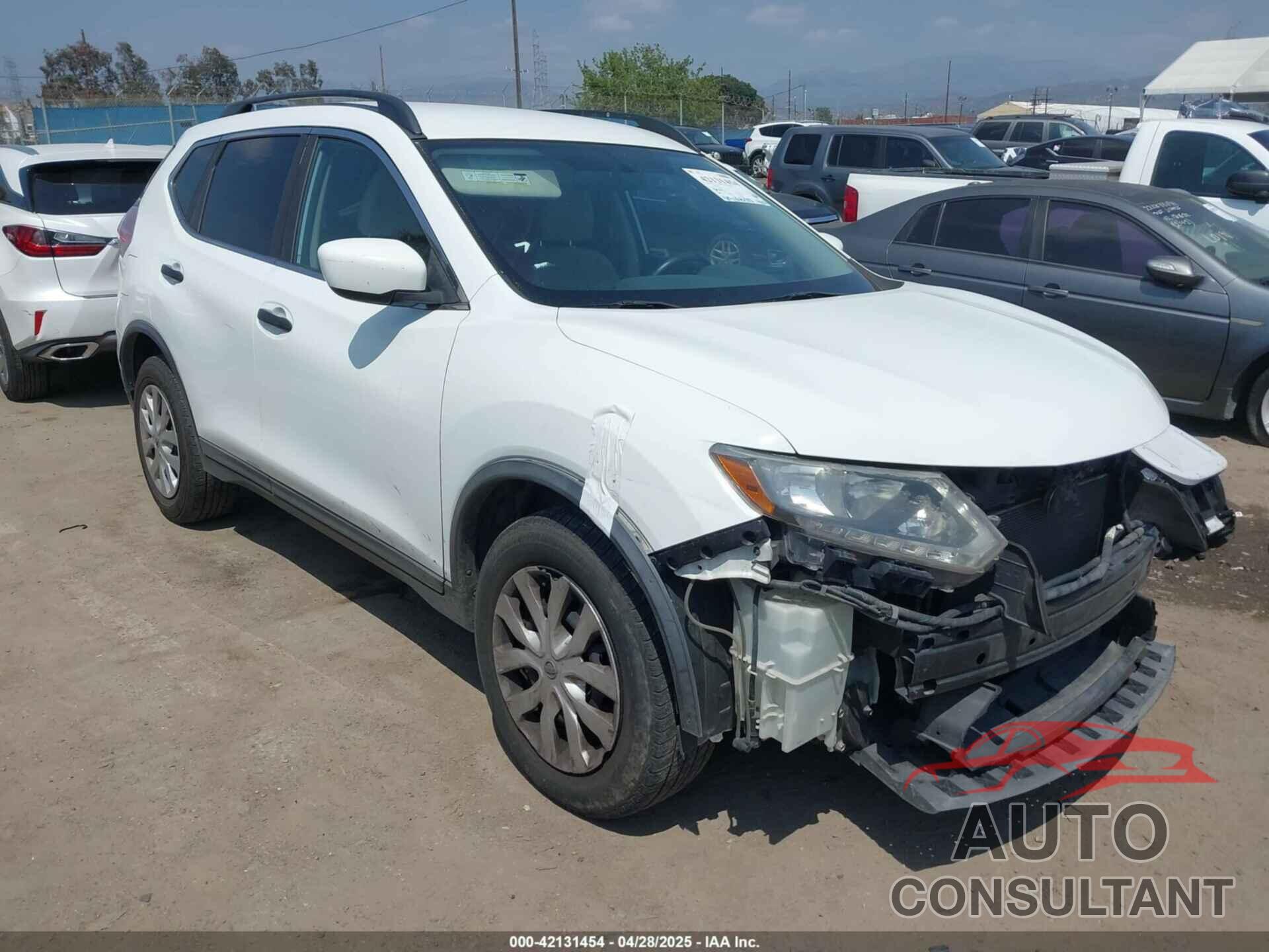 NISSAN ROGUE 2016 - KNMAT2MT7GP642289