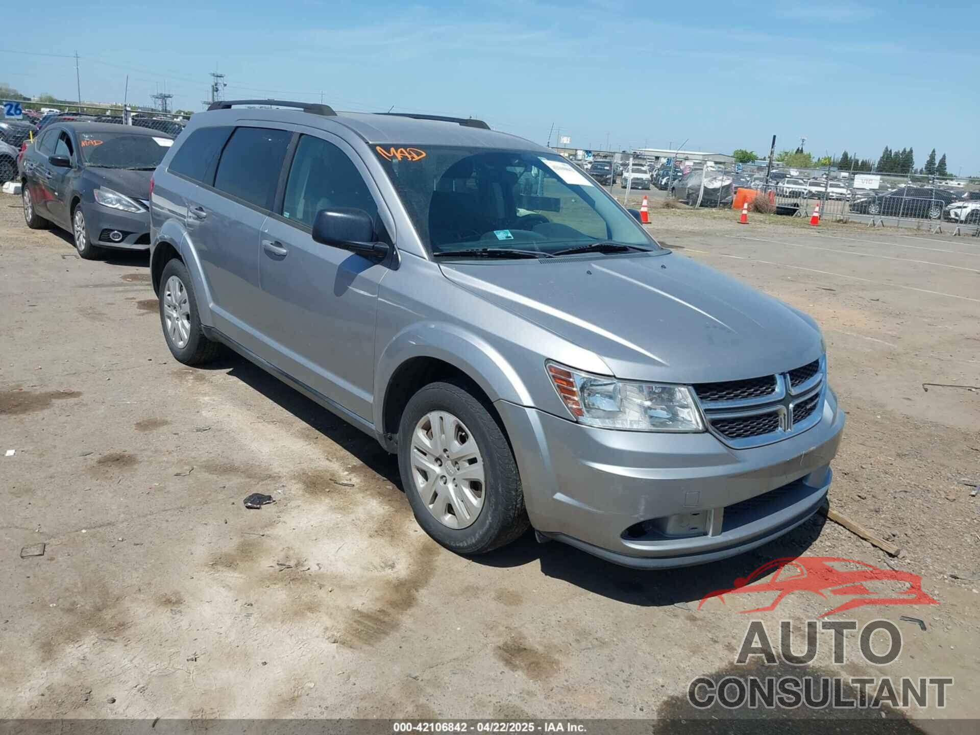 DODGE JOURNEY 2016 - 3C4PDCAB1GT230387