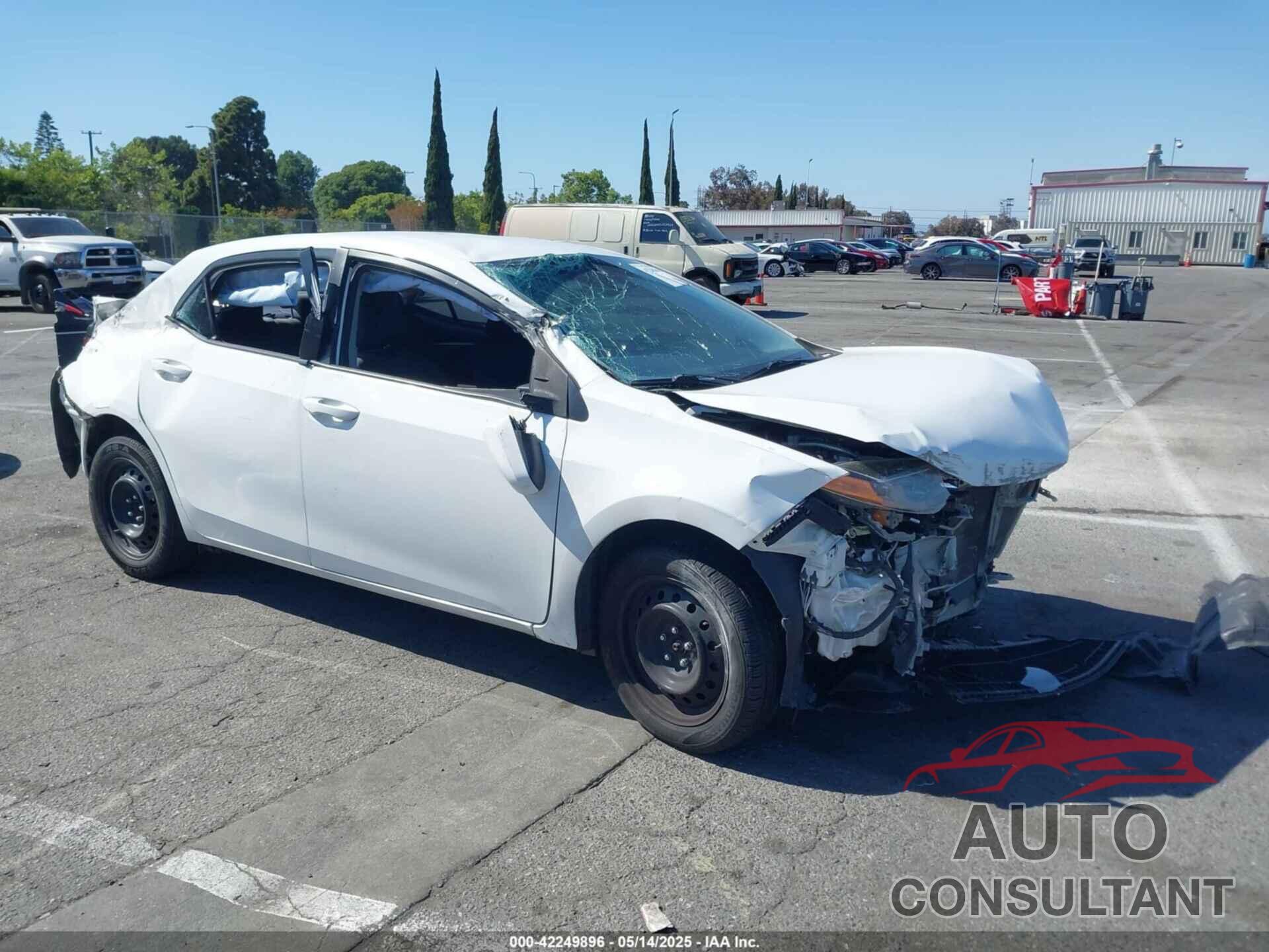 TOYOTA COROLLA 2019 - 5YFBURHE5KP896225
