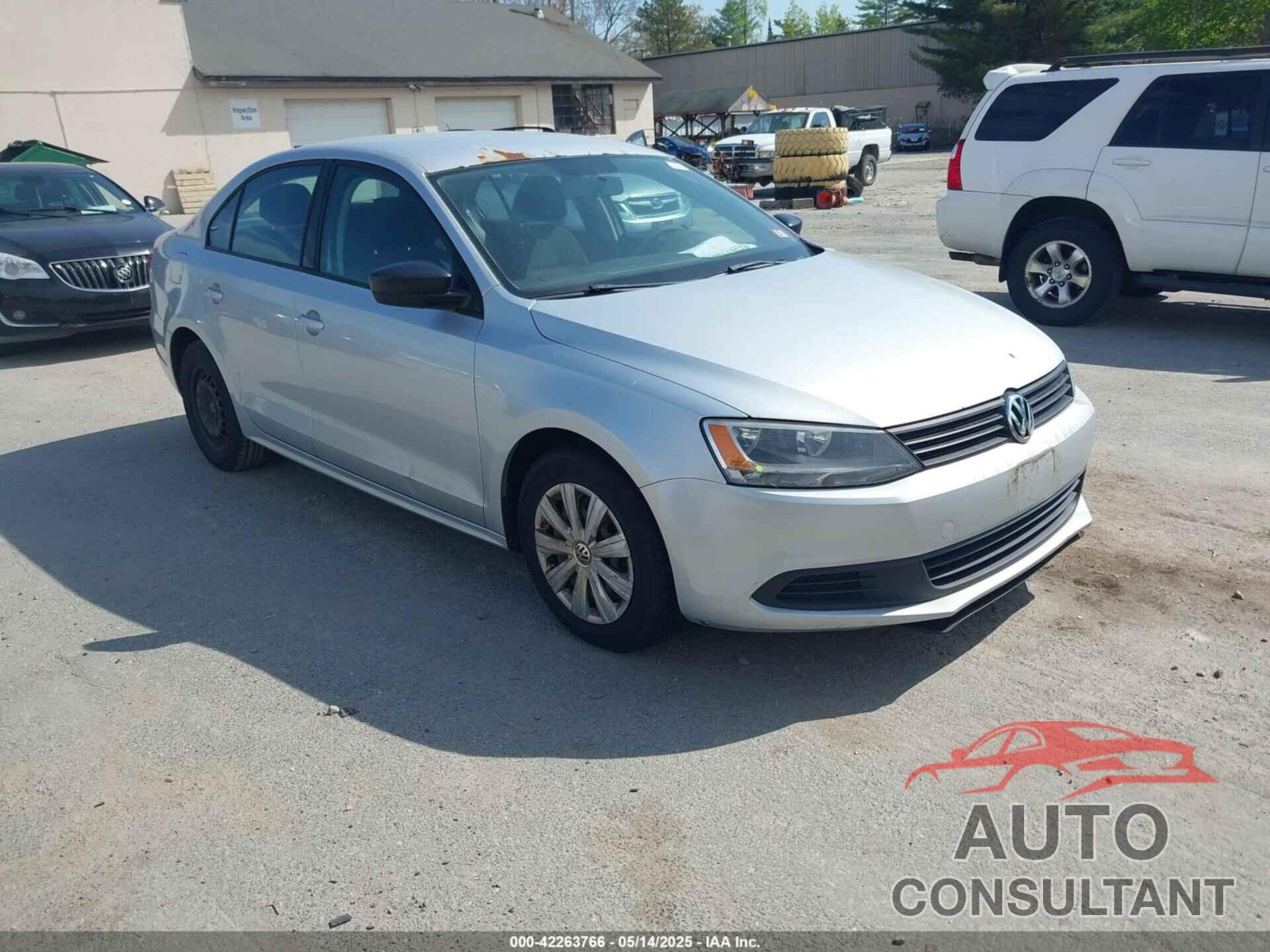VOLKSWAGEN JETTA 2012 - 3VW2K7AJ0CM310389