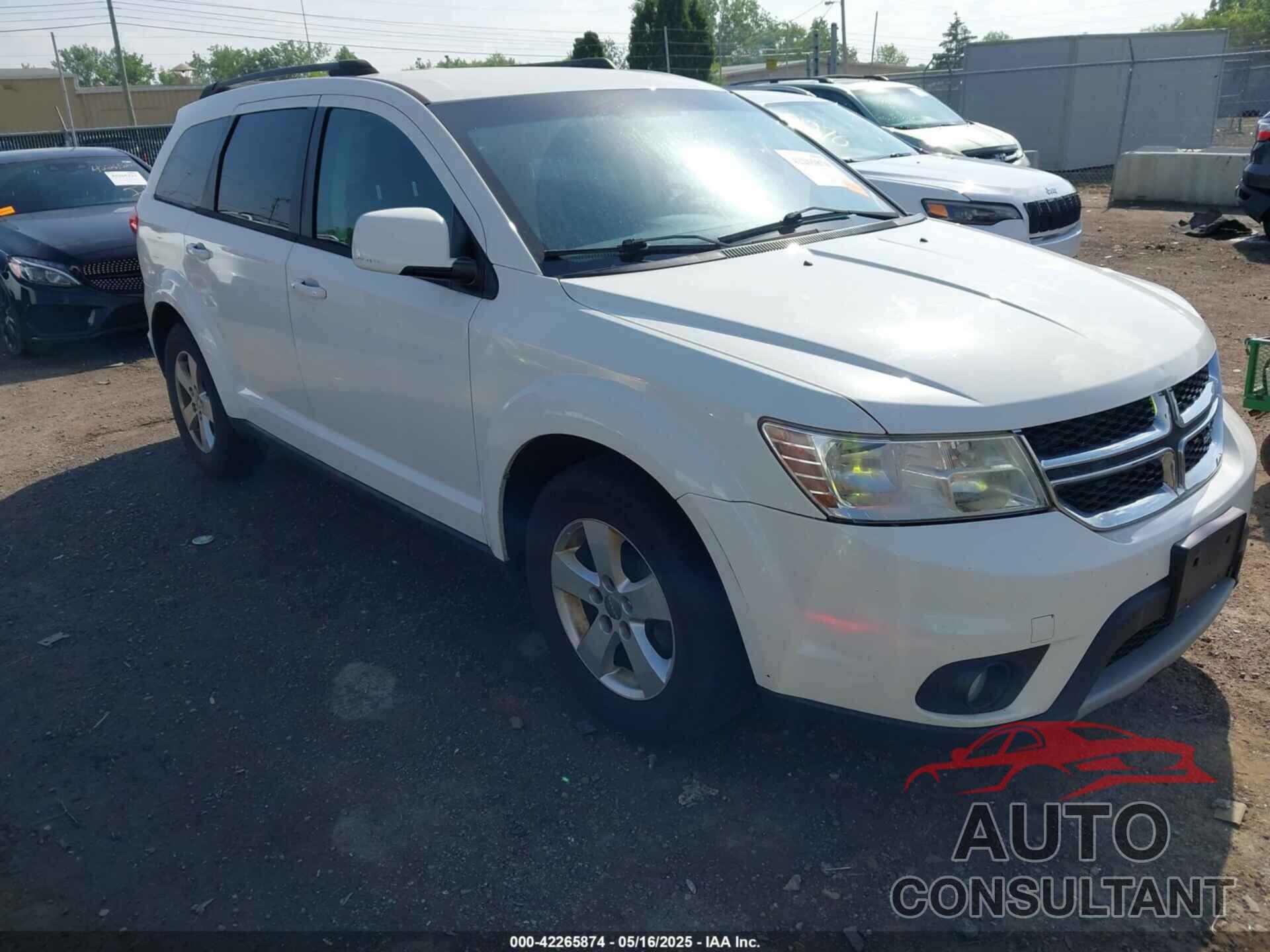 DODGE JOURNEY 2012 - 3C4PDCBG7CT181314