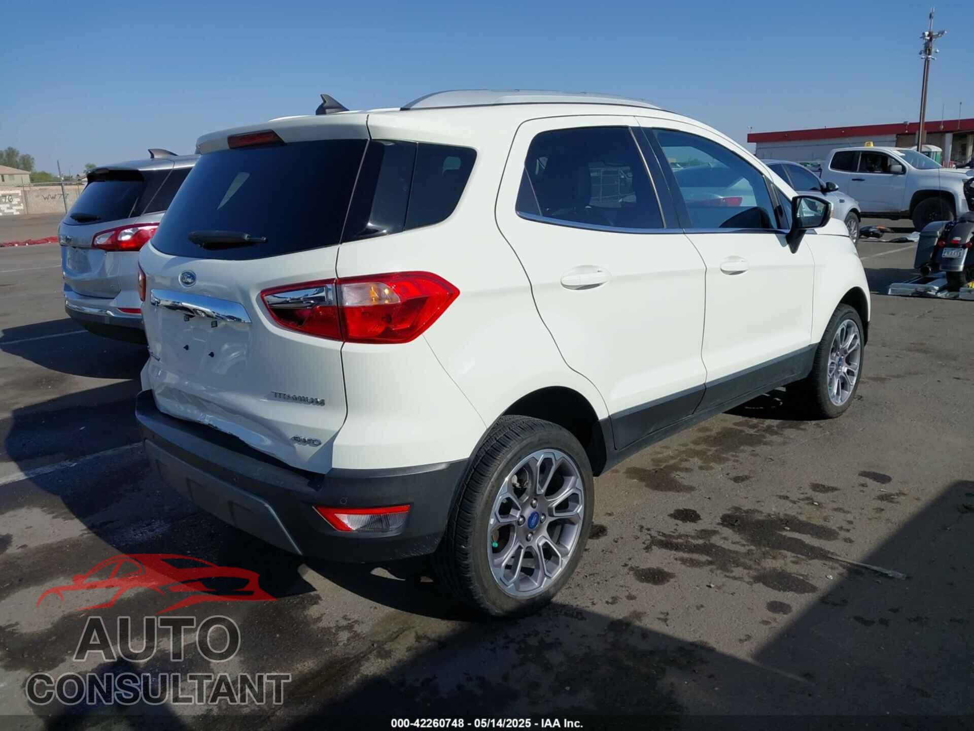 FORD ECOSPORT 2020 - MAJ6S3KL1LC361419