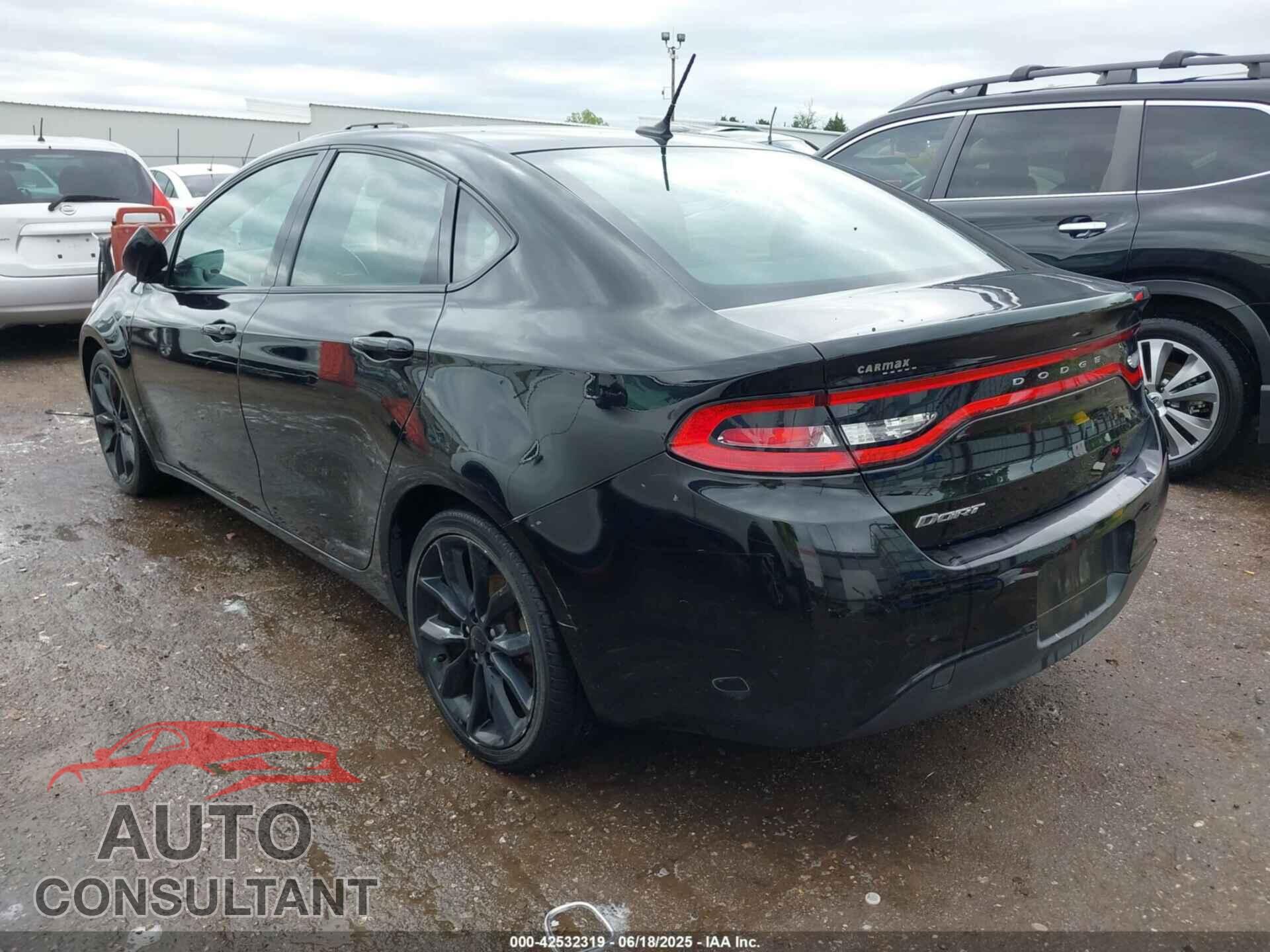 DODGE DART 2016 - 1C3CDFFA0GD822907