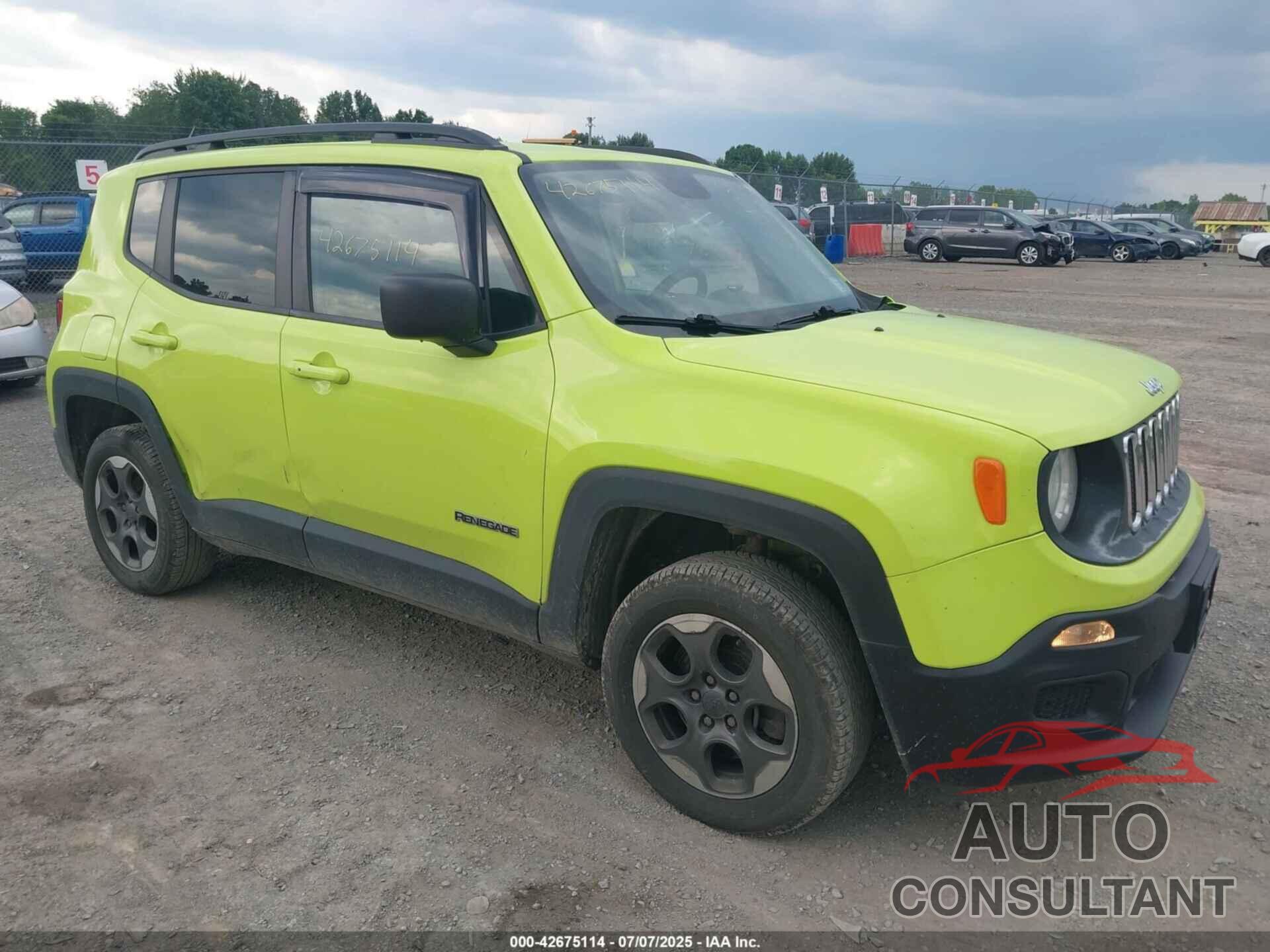 JEEP RENEGADE 2017 - ZACCJBAB1HPF07825