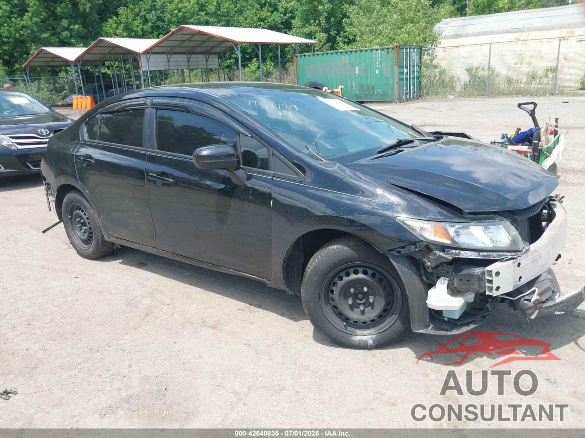 HONDA CIVIC 2014 - 19XFB2F50EE201527