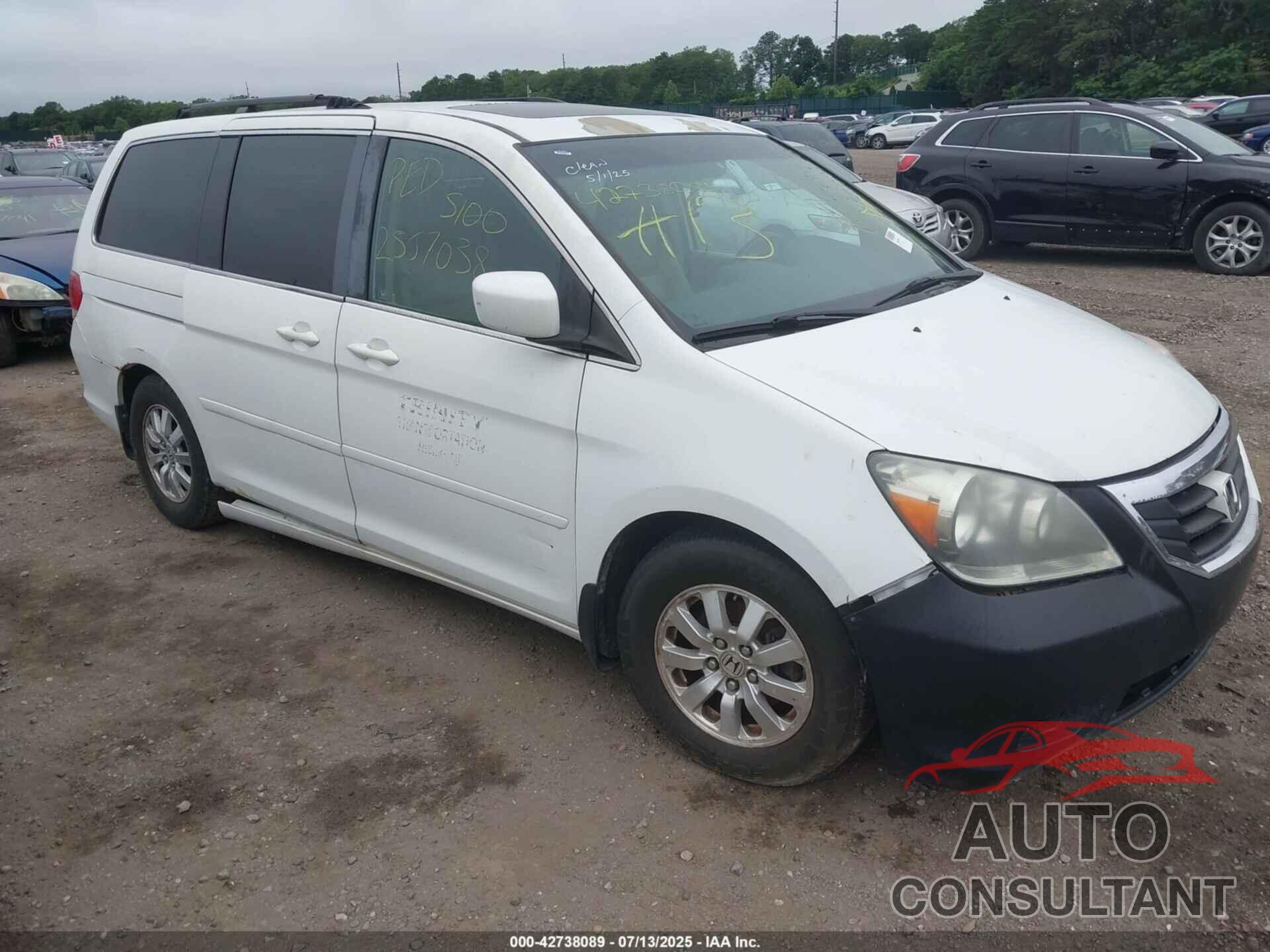HONDA ODYSSEY 2009 - 5FNRL38769B410267