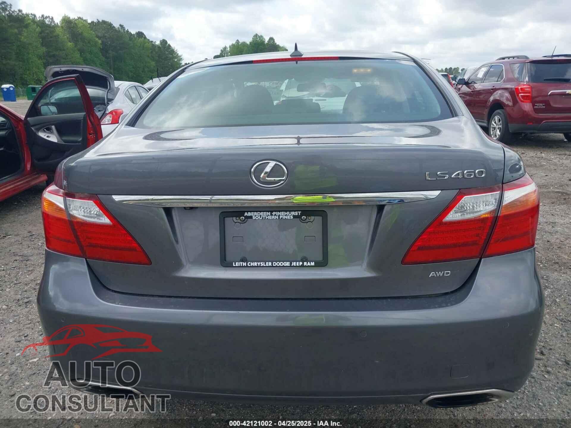 LEXUS LS 460 2012 - JTHCL5EF5C5013492