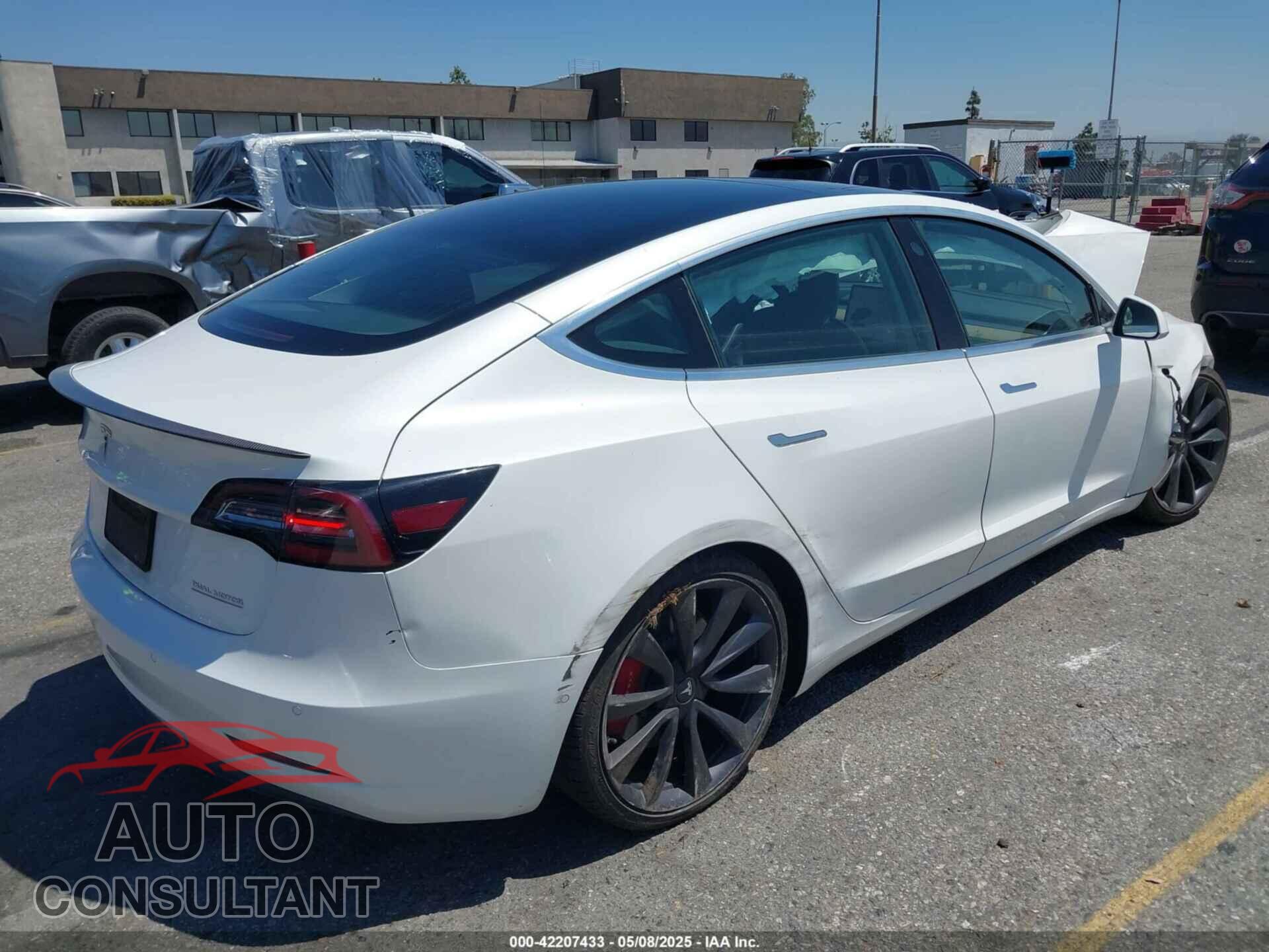 TESLA MODEL 3 2020 - 5YJ3E1EC6LF805448