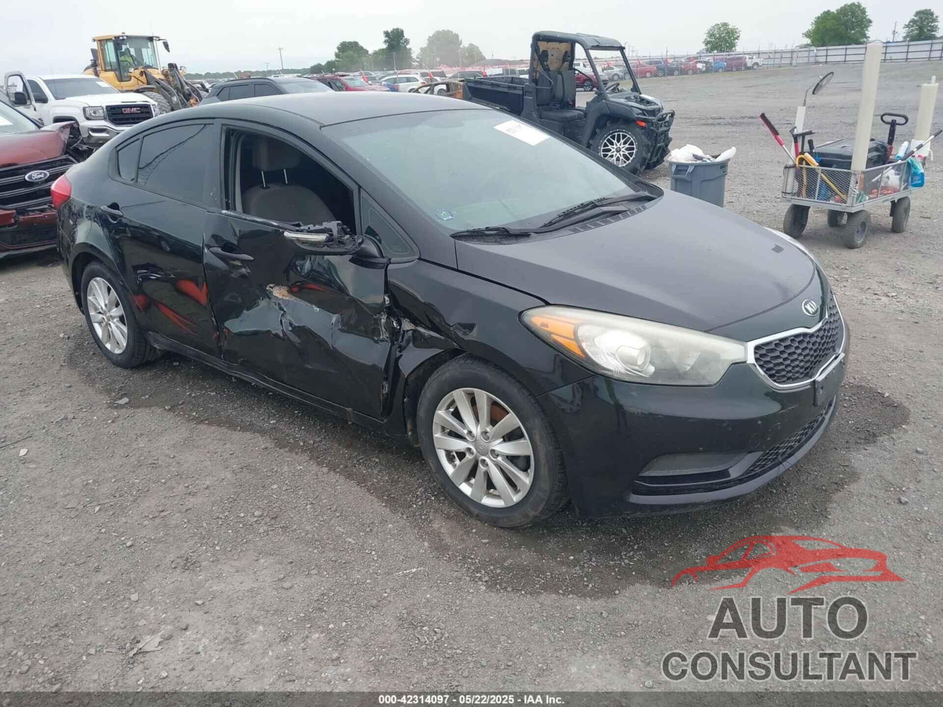 KIA FORTE 2015 - KNAFX4A64F5368142