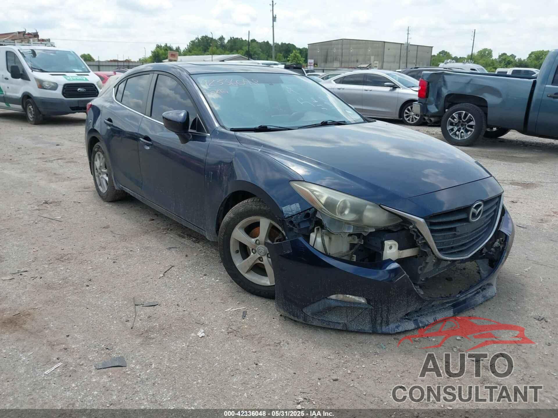 MAZDA MAZDA3 2014 - JM1BM1W7XE1108165