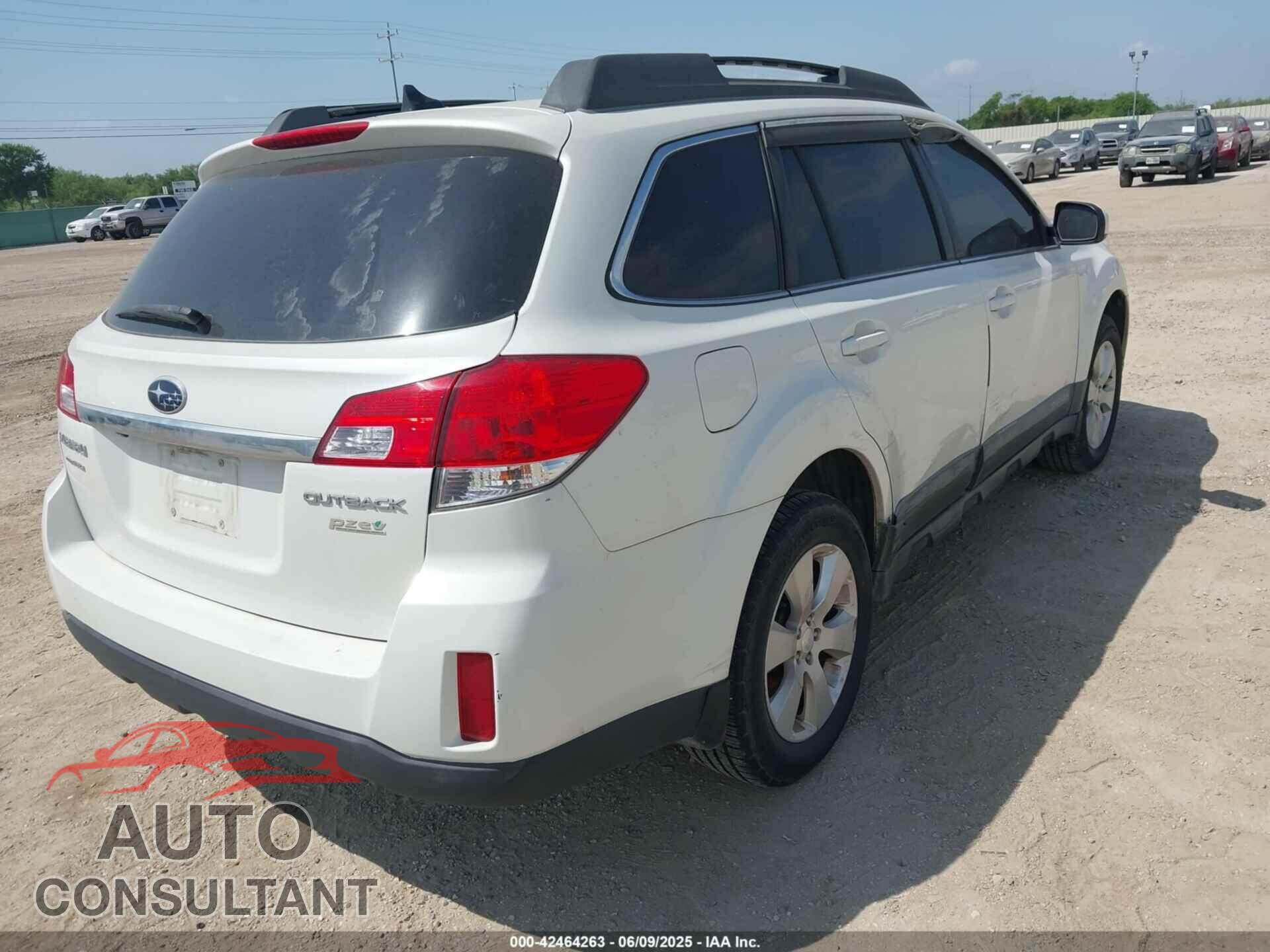 SUBARU OUTBACK 2011 - 4S4BRBKC1B3395000