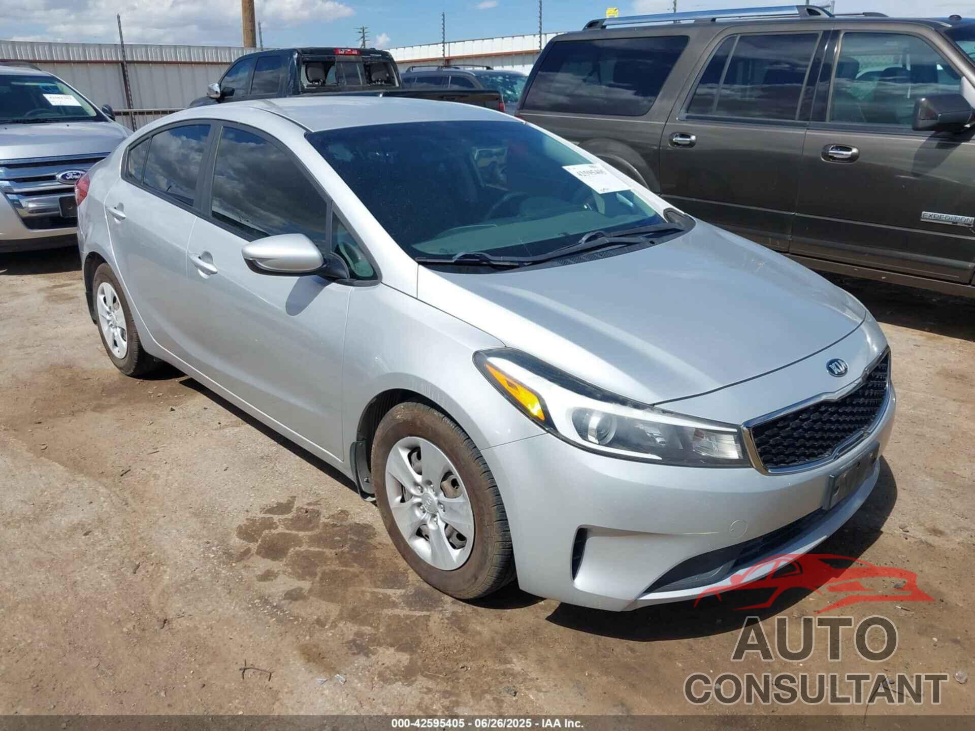 KIA FORTE 2017 - 3KPFK4A76HE039007