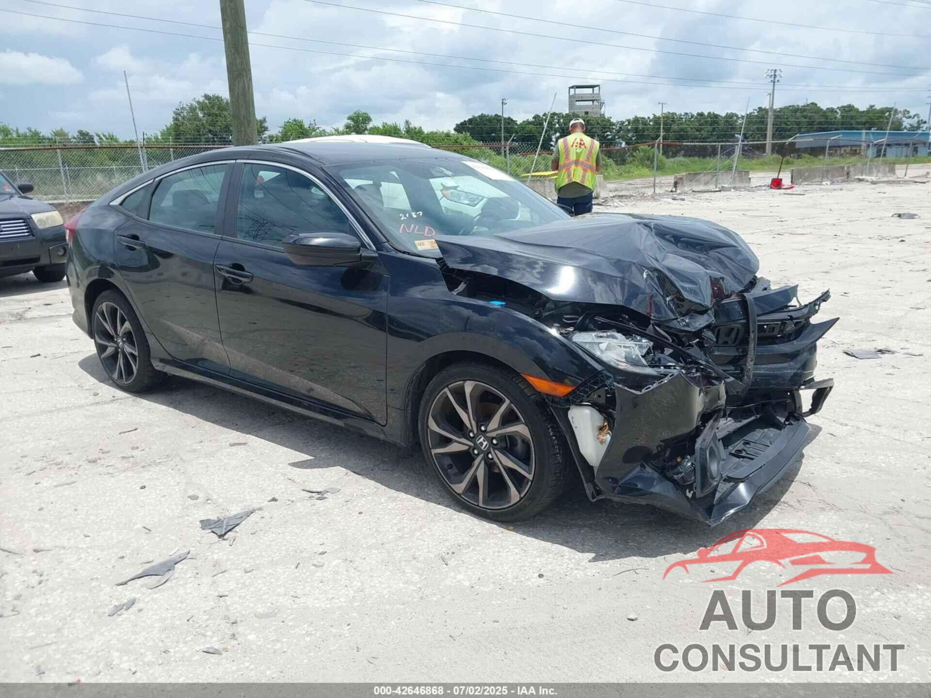 HONDA CIVIC 2019 - 2HGFC2F83KH562470
