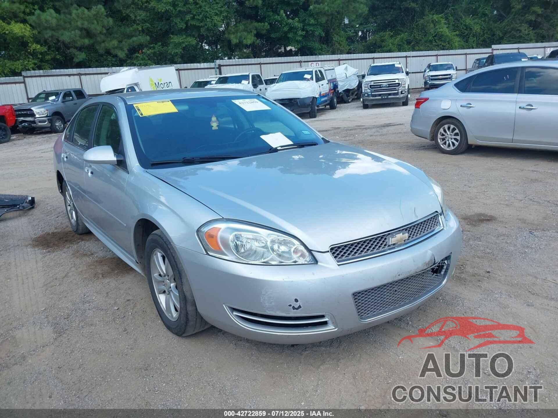 CHEVROLET IMPALA LIMITED 2014 - 2G1WA5E37E1143636