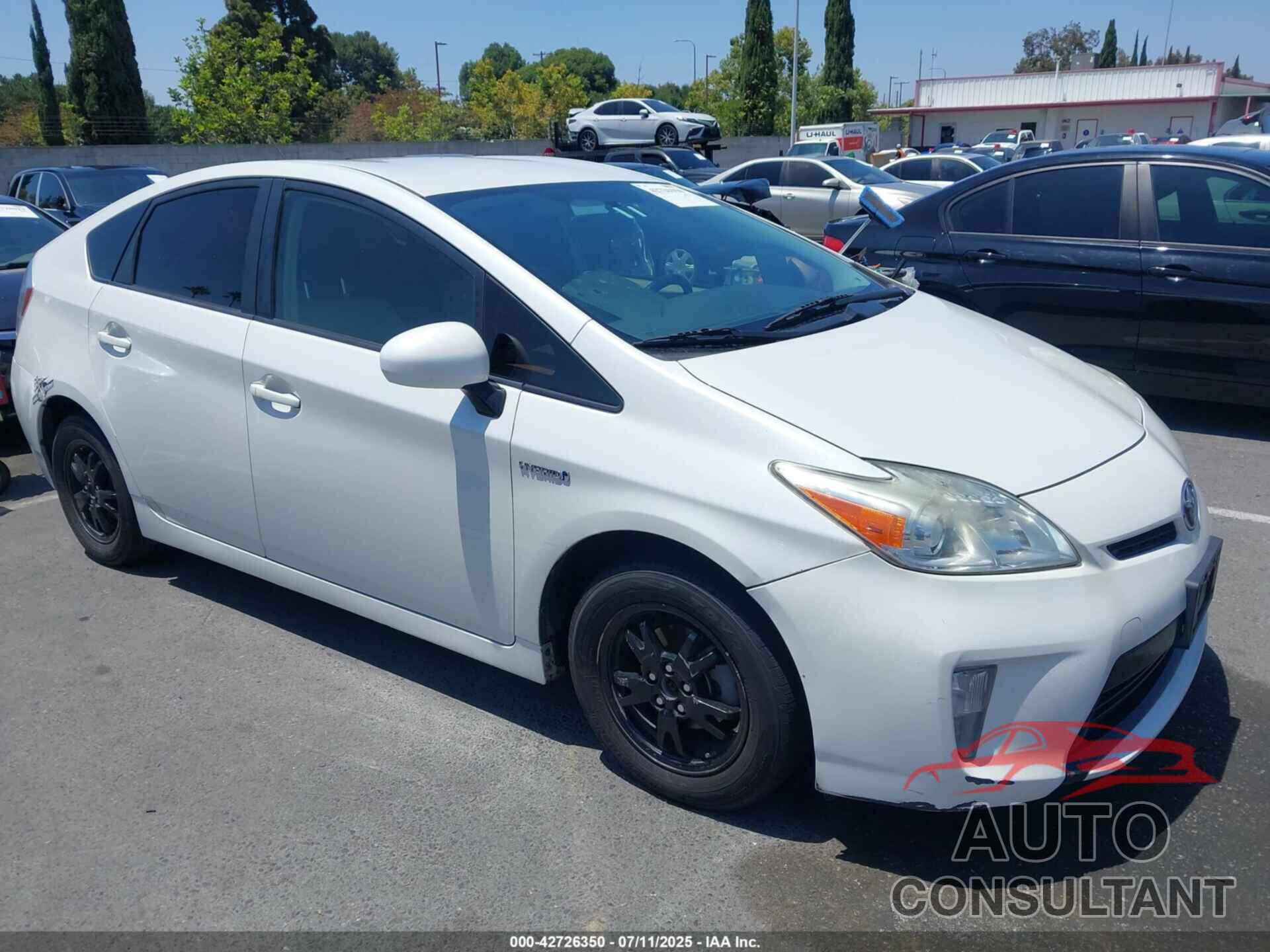 TOYOTA PRIUS 2015 - JTDKN3DUXF0402951