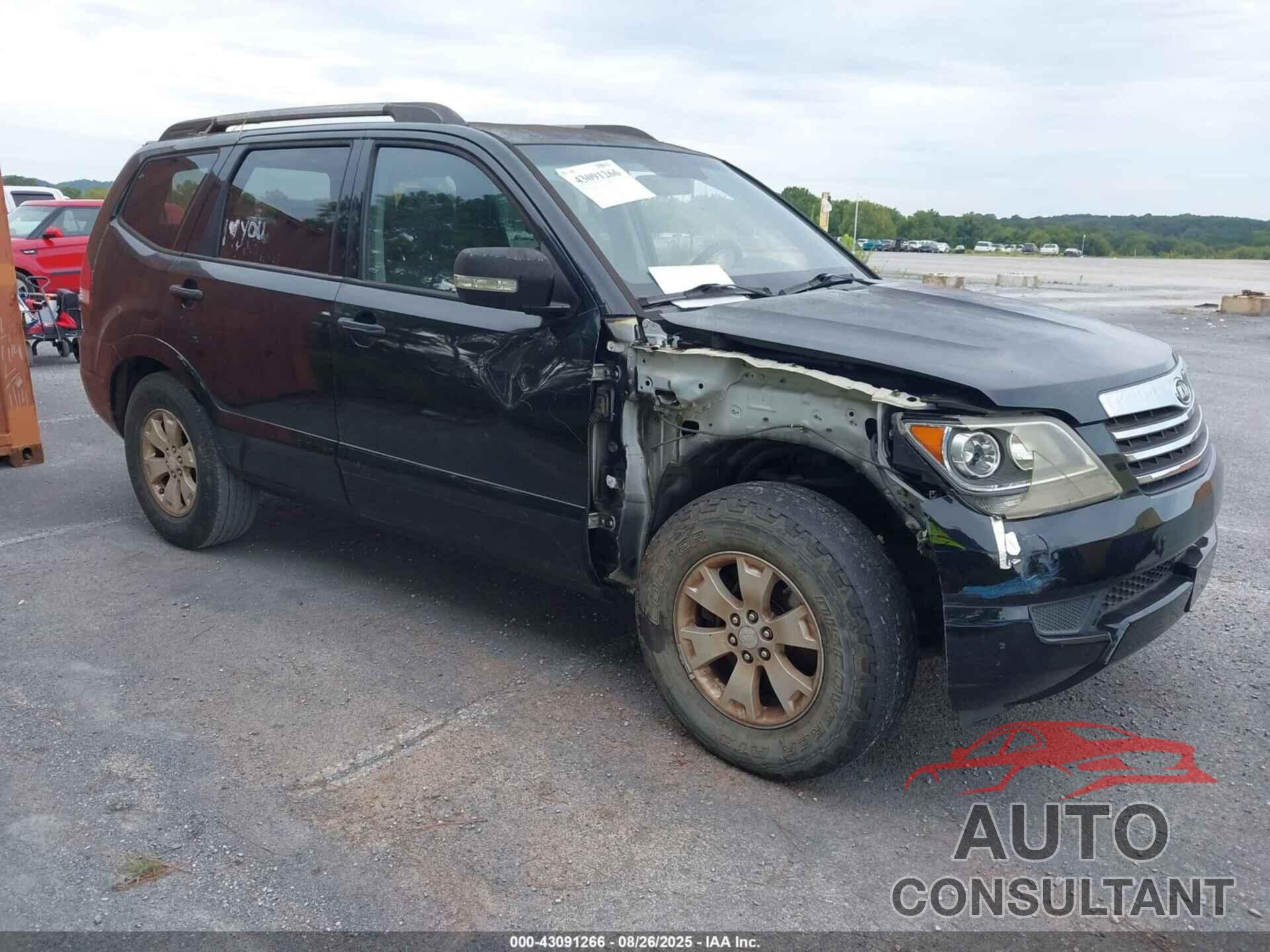 KIA BORREGO 2009 - KNDJJ741095030984