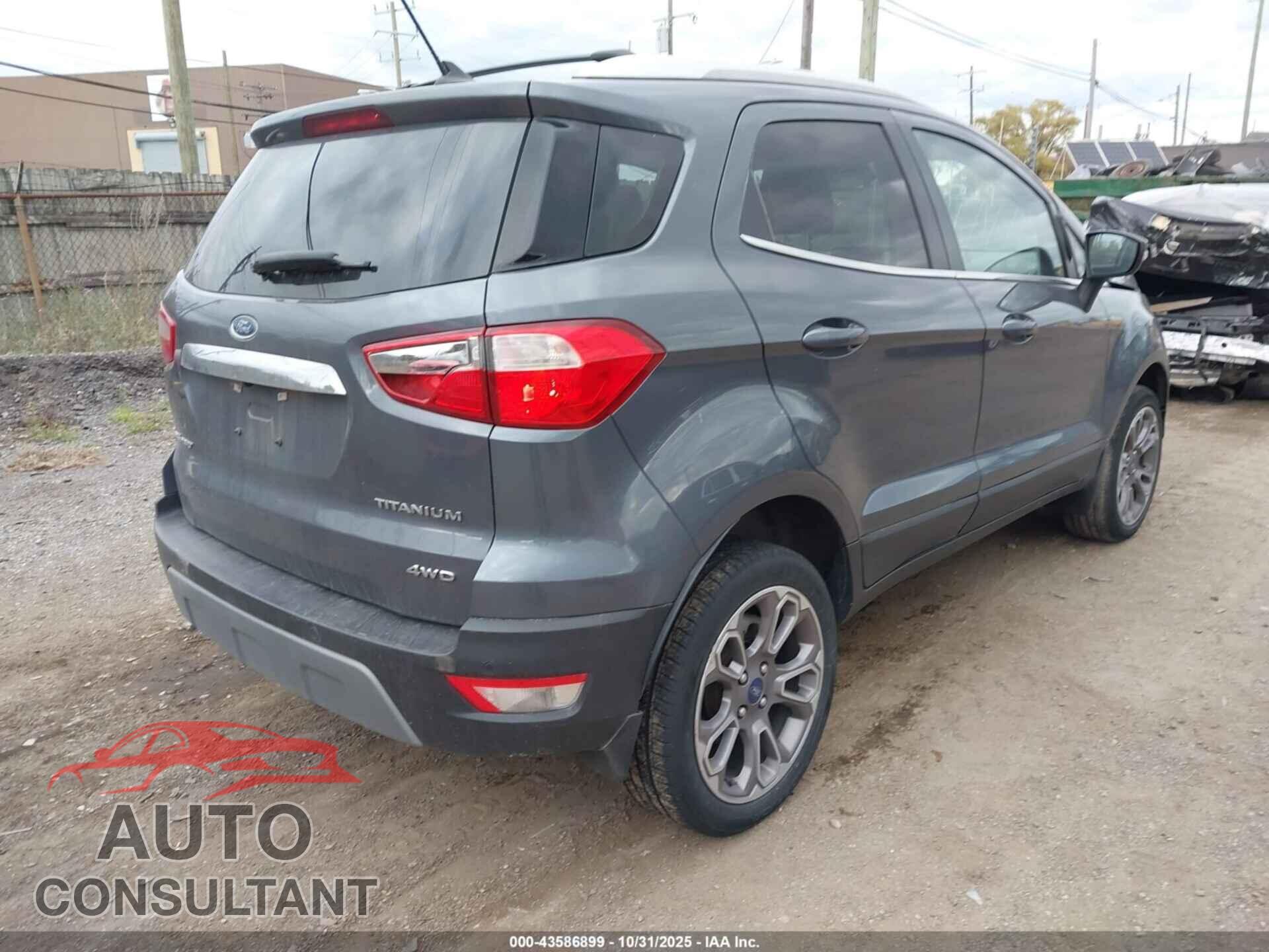 FORD ECOSPORT 2020 - MAJ6S3KL1LC317128