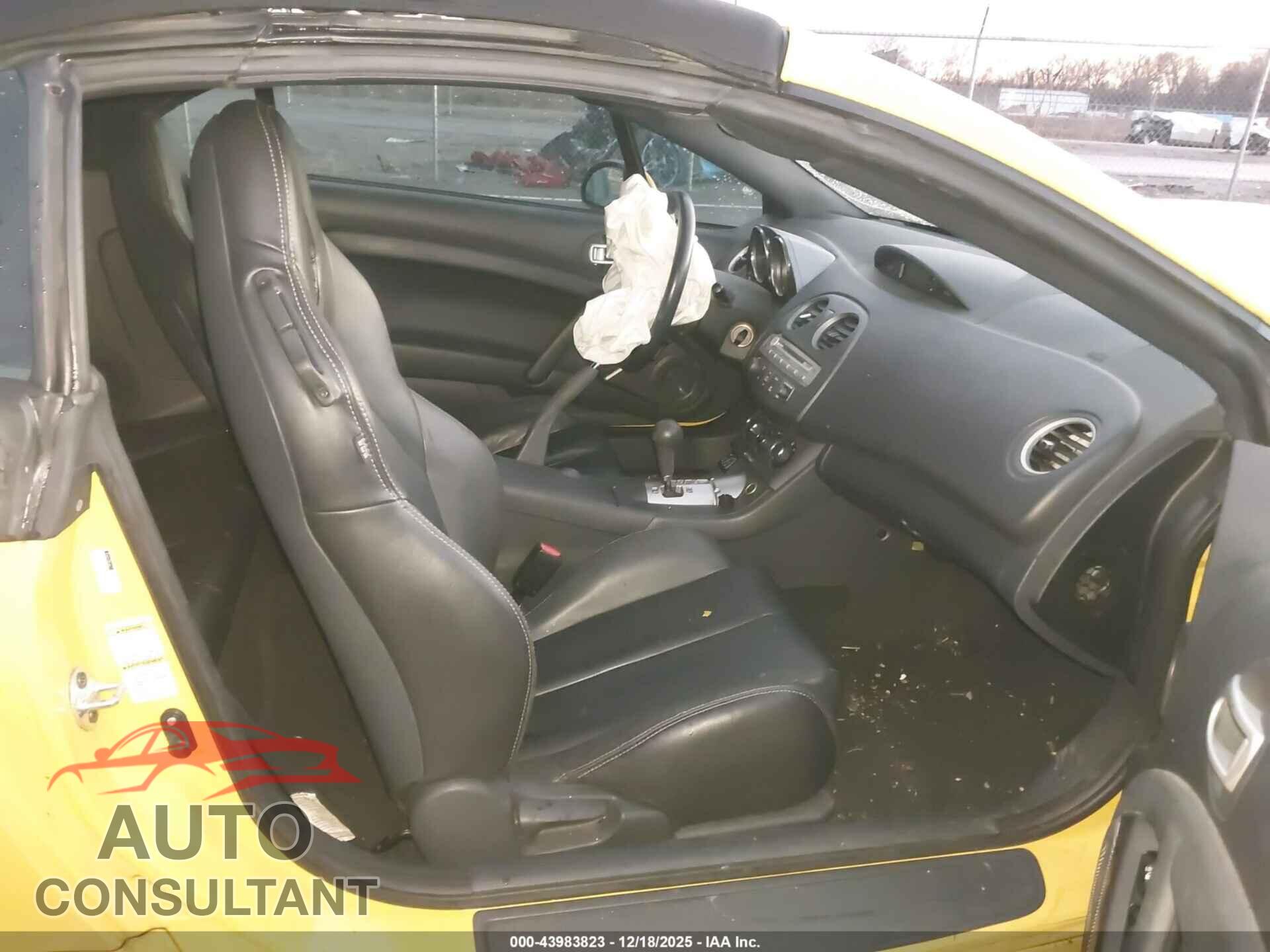 MITSUBISHI ECLIPSE SPYDER 2009 - 4A3AL25F99E025660