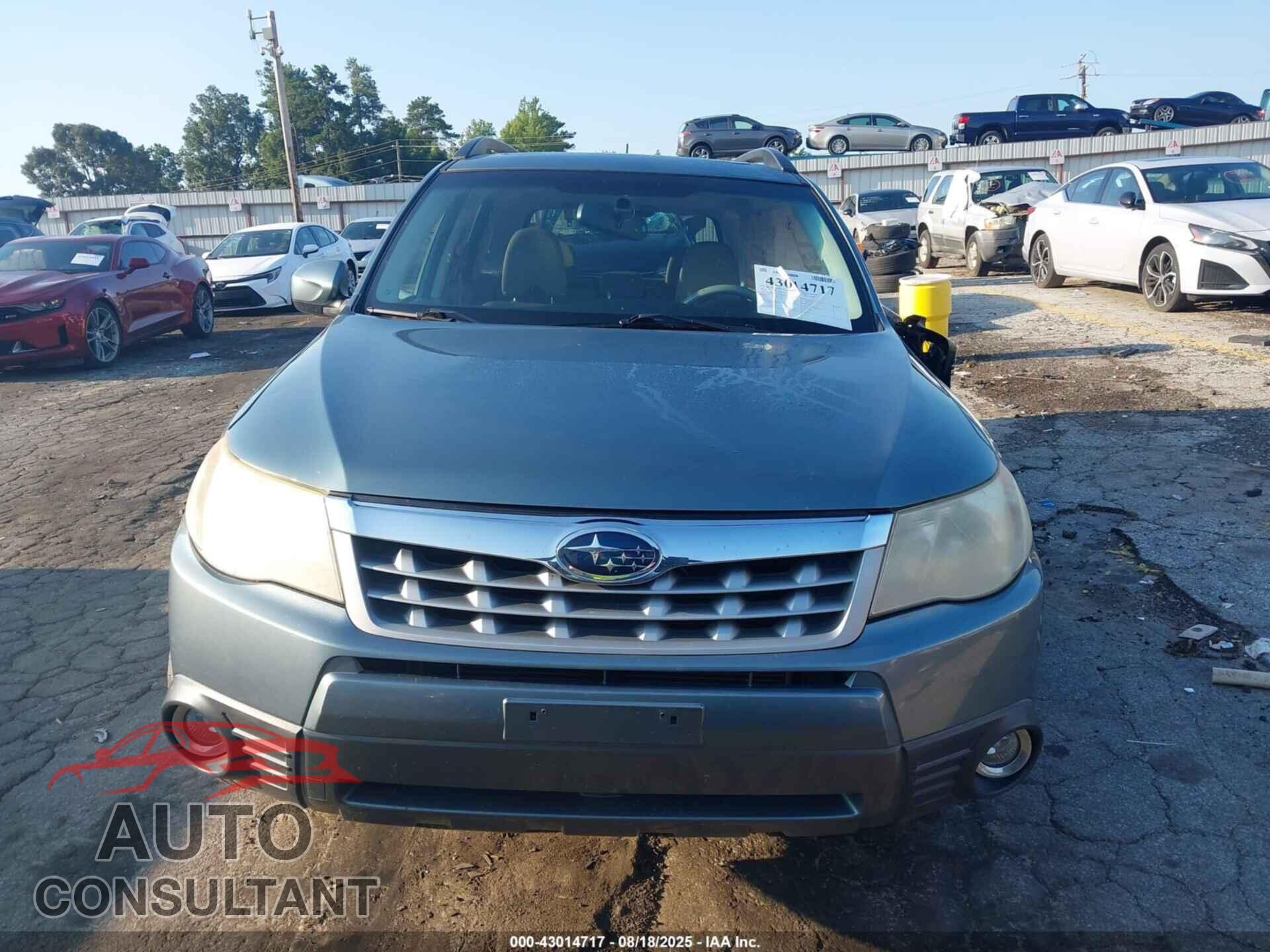 SUBARU FORESTER 2012 - JF2SHAEC2CH448015