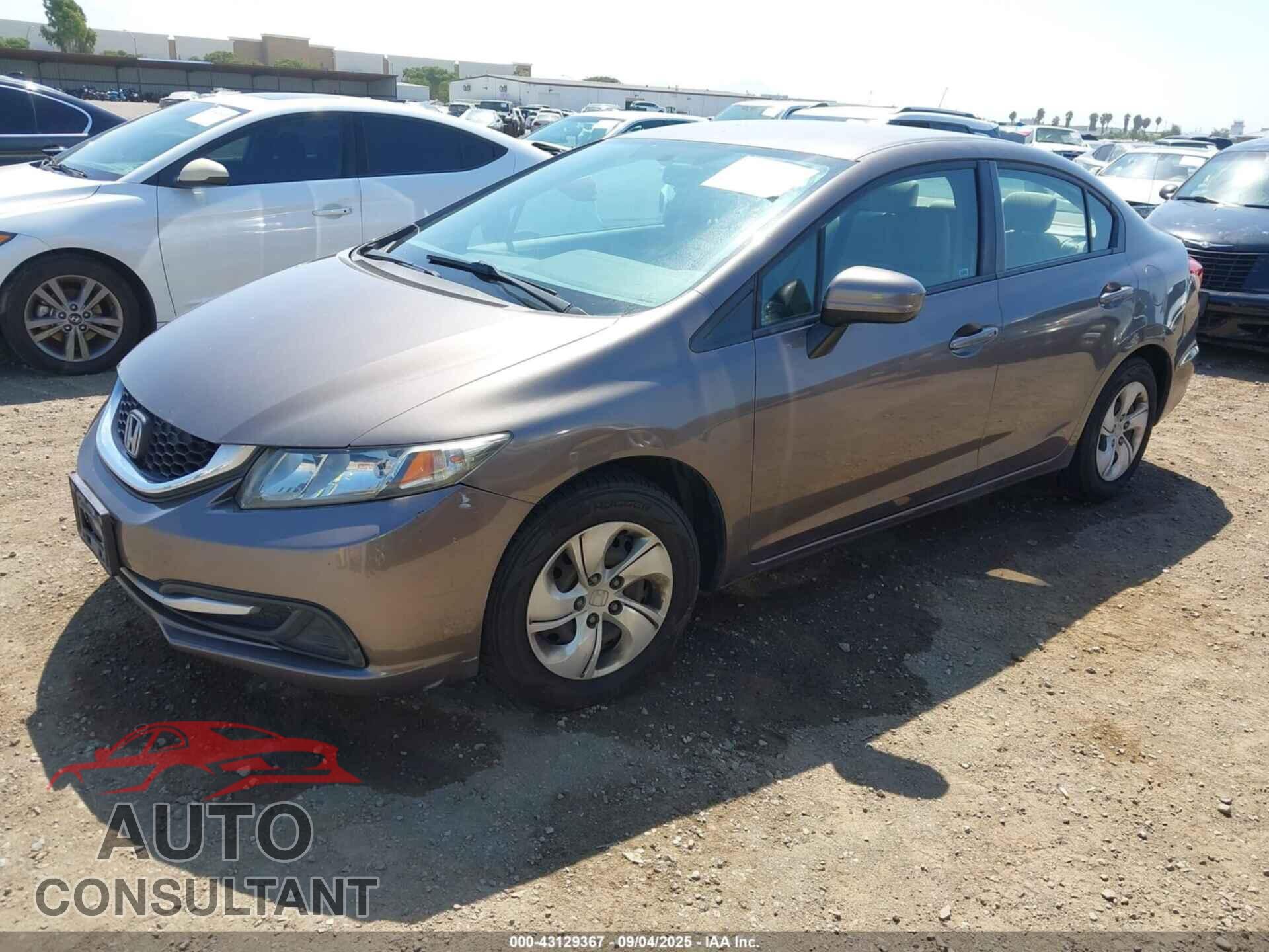 HONDA CIVIC 2015 - 2HGFB2F59FH537619