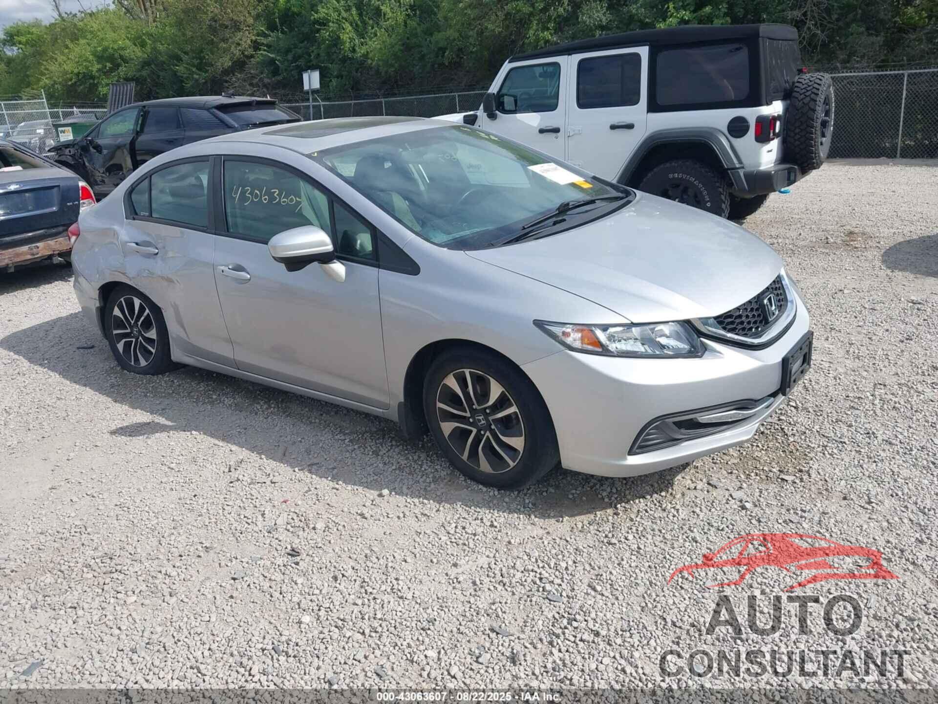 HONDA CIVIC 2014 - 19XFB2F89EE038113