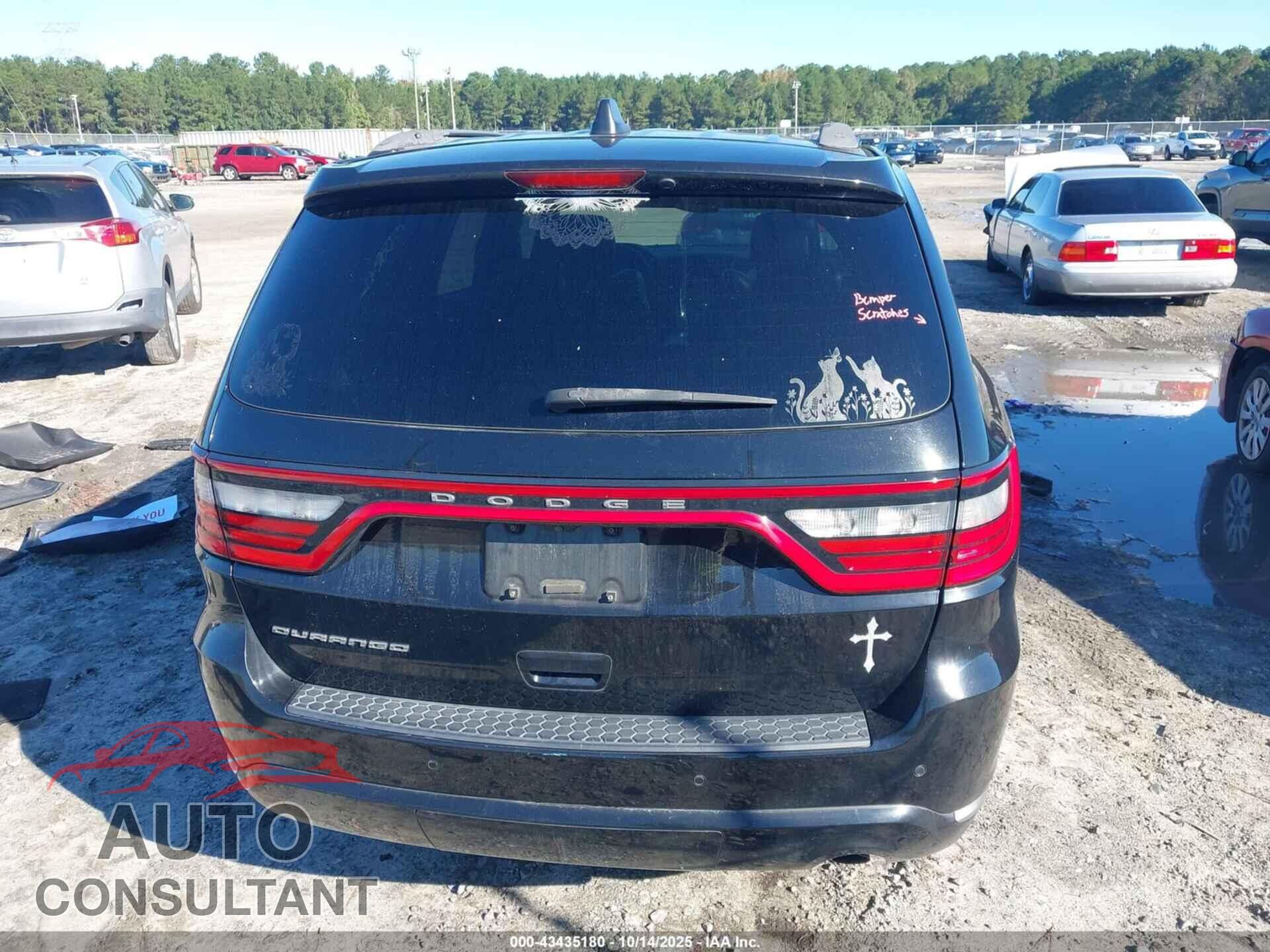 DODGE DURANGO 2017 - 1C4RDHAG9HC816883