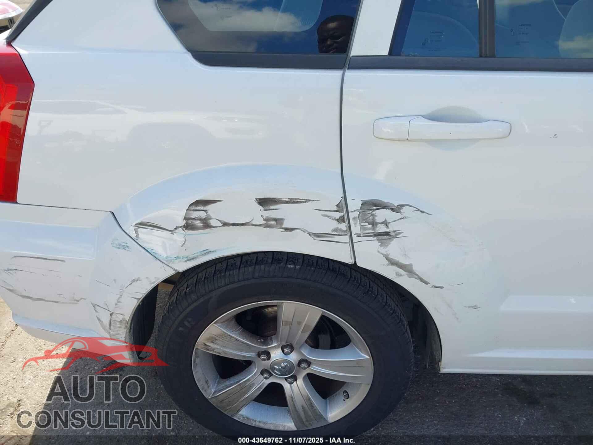 DODGE CALIBER 2012 - 1C3CDWDA0CD535063
