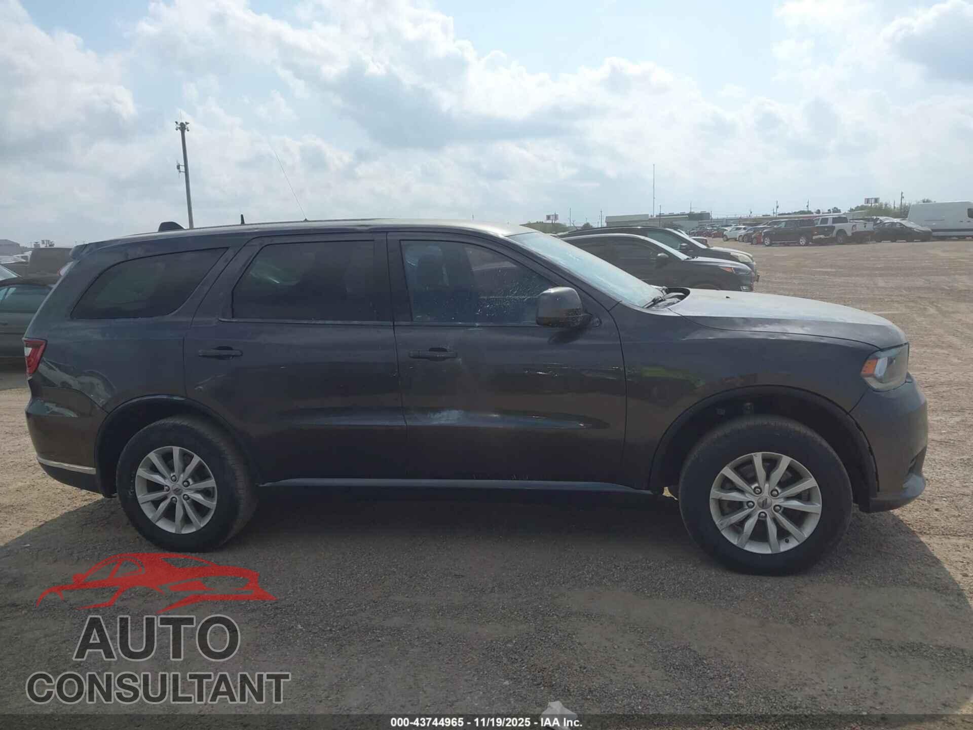 DODGE DURANGO 2019 - 1C4SDJFTXKC756392