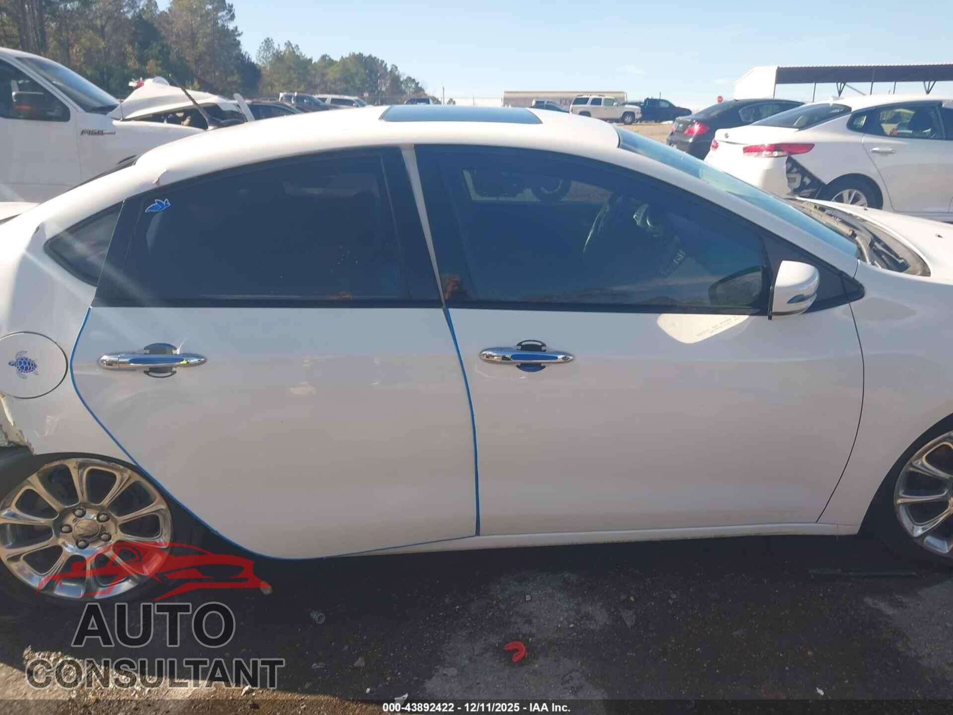 DODGE DART 2013 - 1C3CDFCA9DD324981
