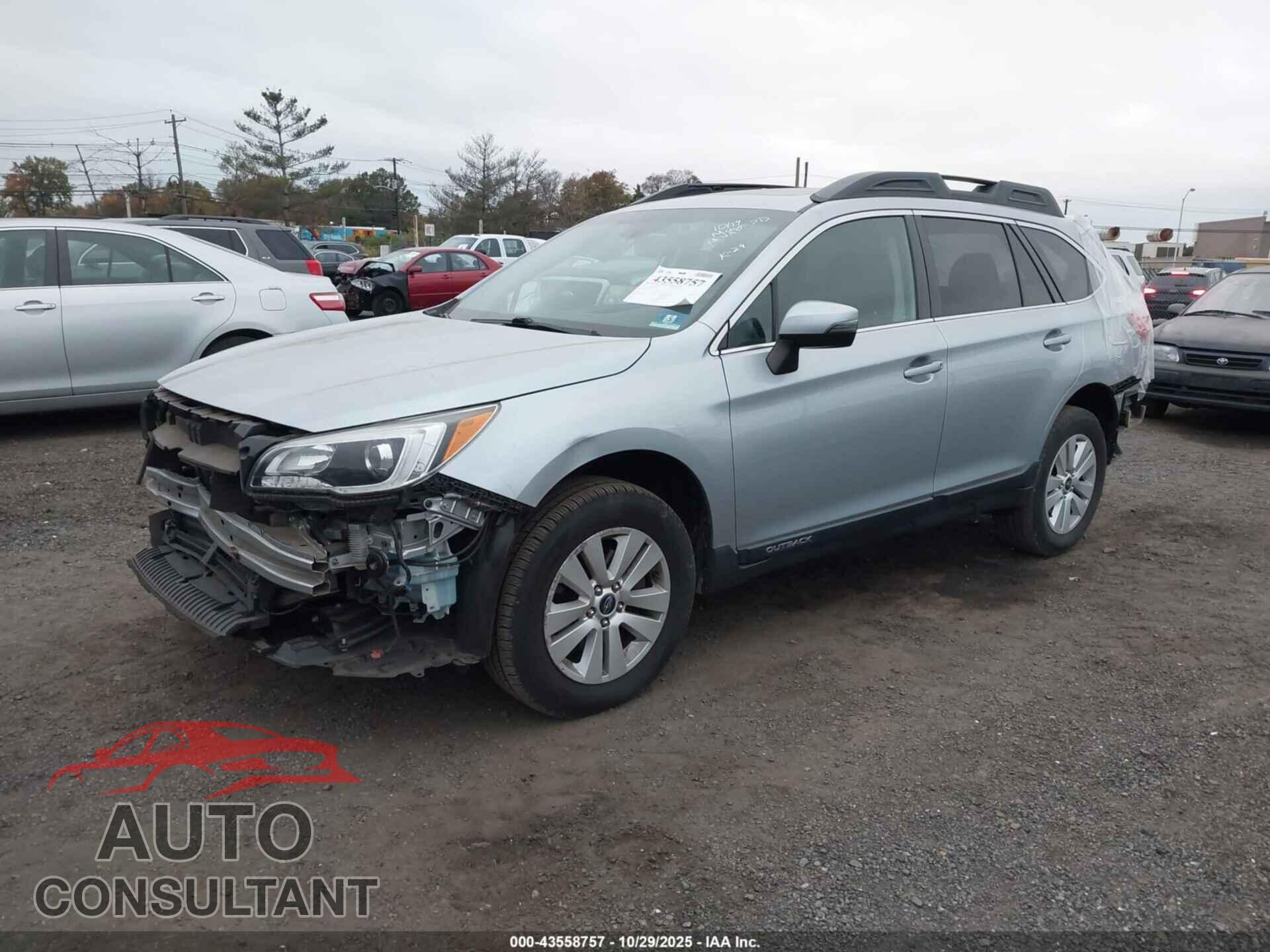 SUBARU OUTBACK 2016 - 4S4BSAHC6G3336652