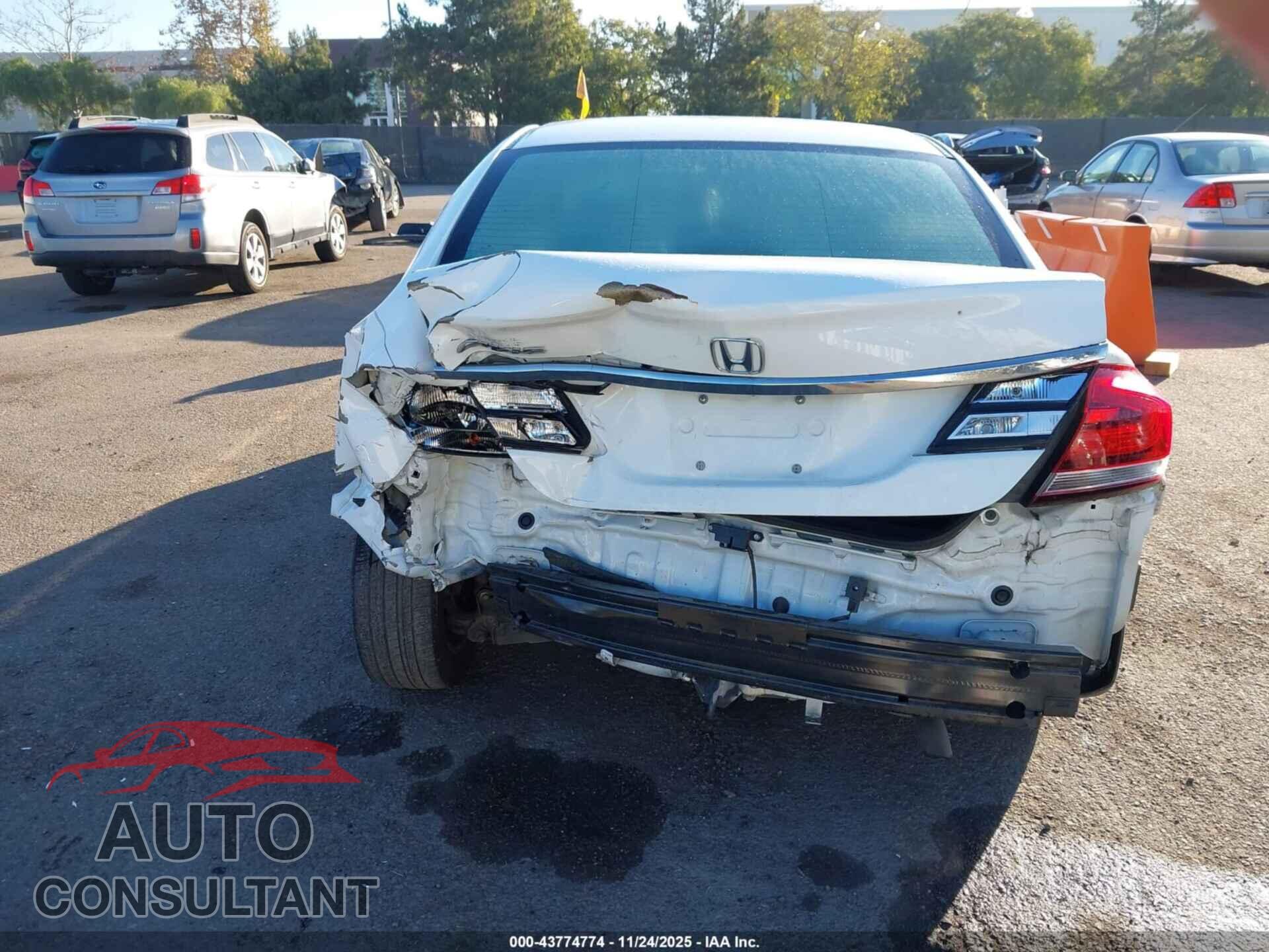 HONDA CIVIC 2014 - 19XFB2F88EE030097