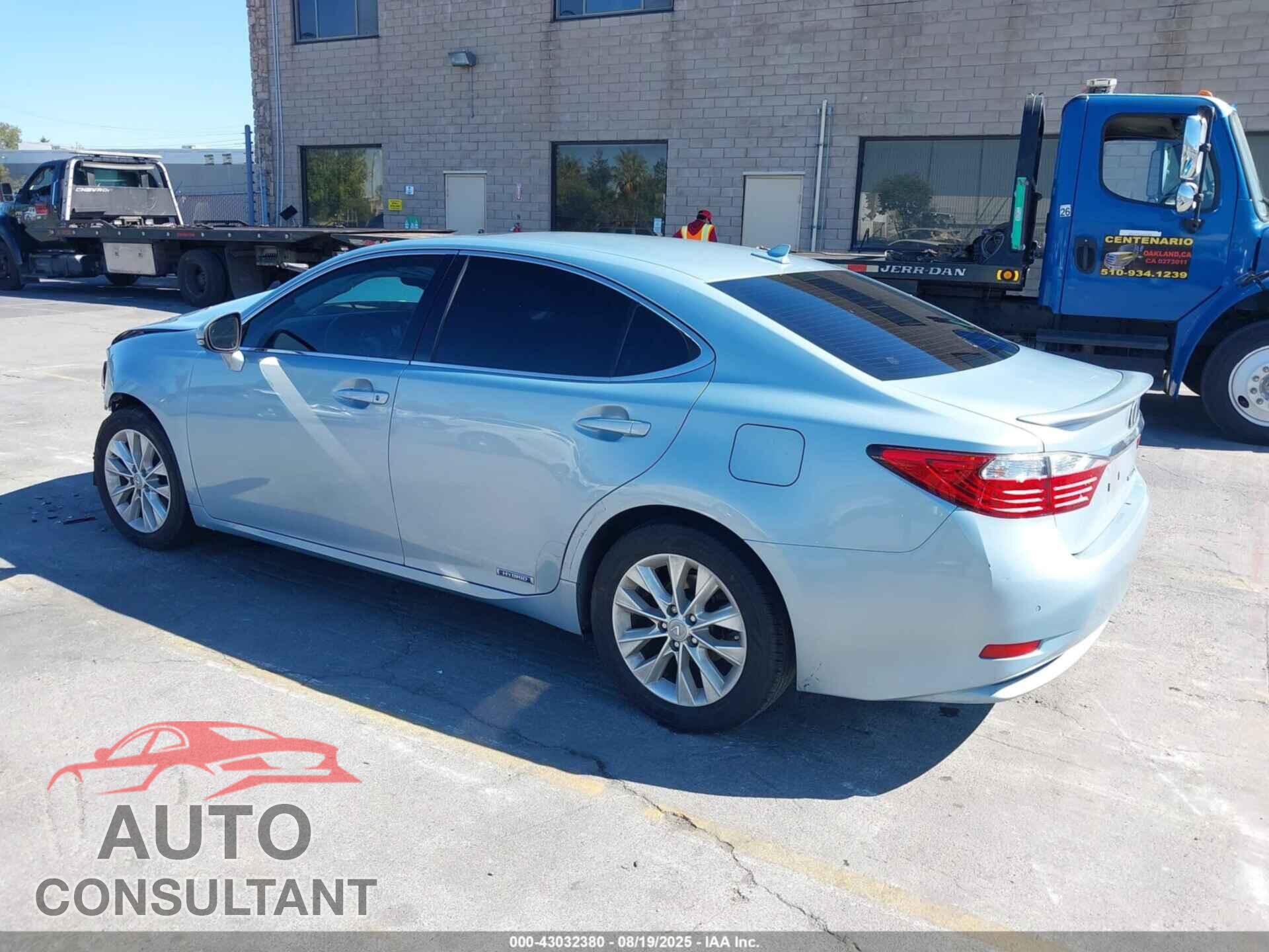 LEXUS ES 2014 - JTHBW1GG0E2053887