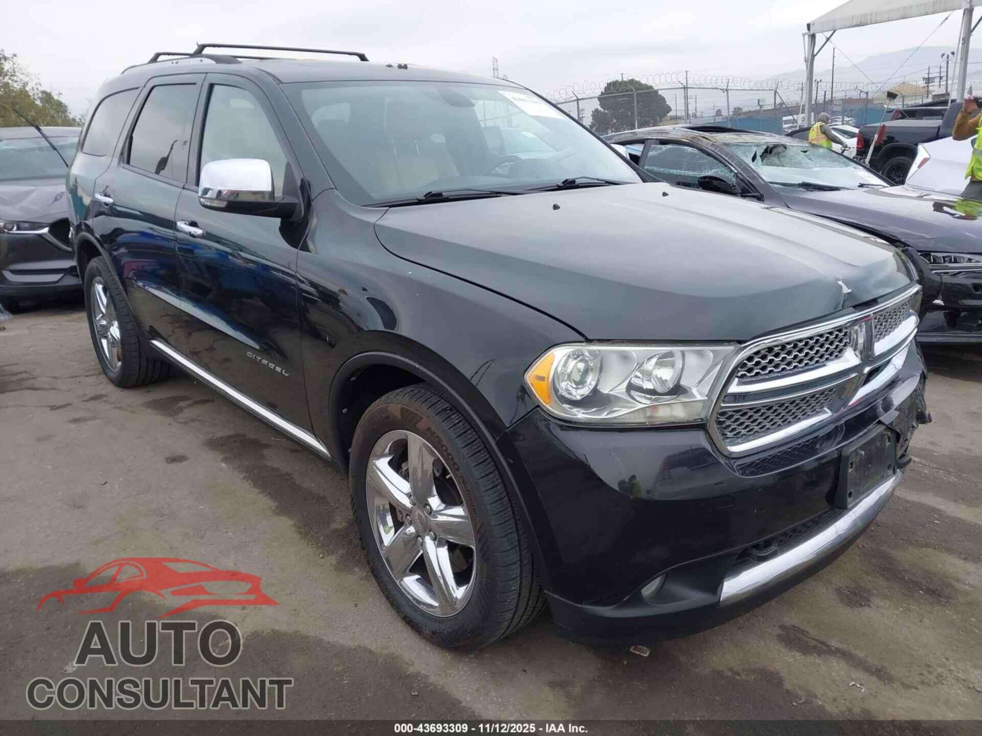 DODGE DURANGO 2012 - 1C4RDJEG6CC147689