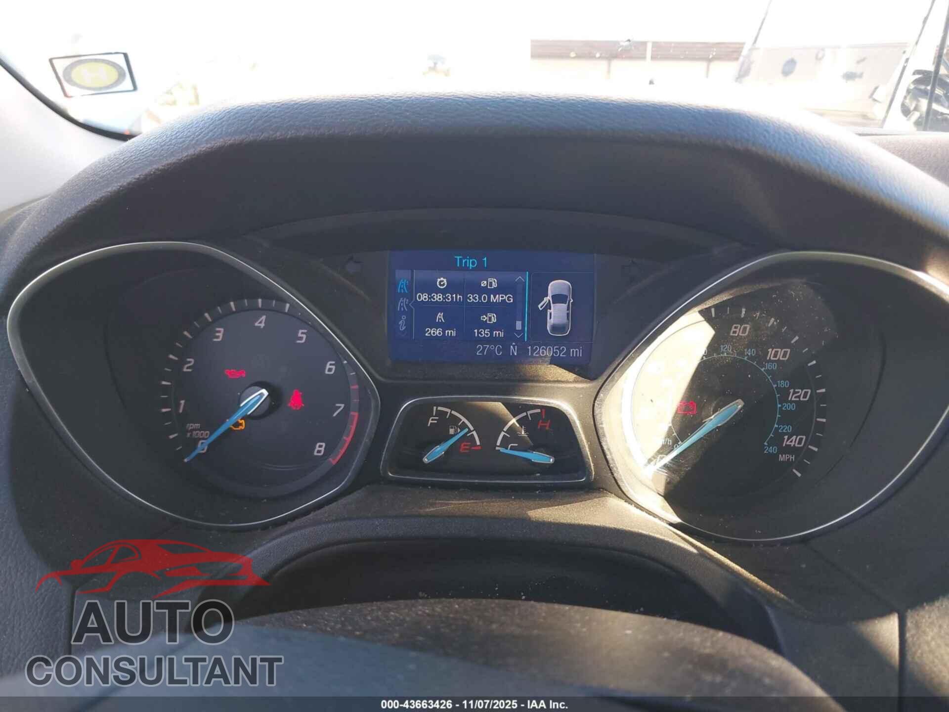 FORD FOCUS 2013 - 1FADP3K27DL290633