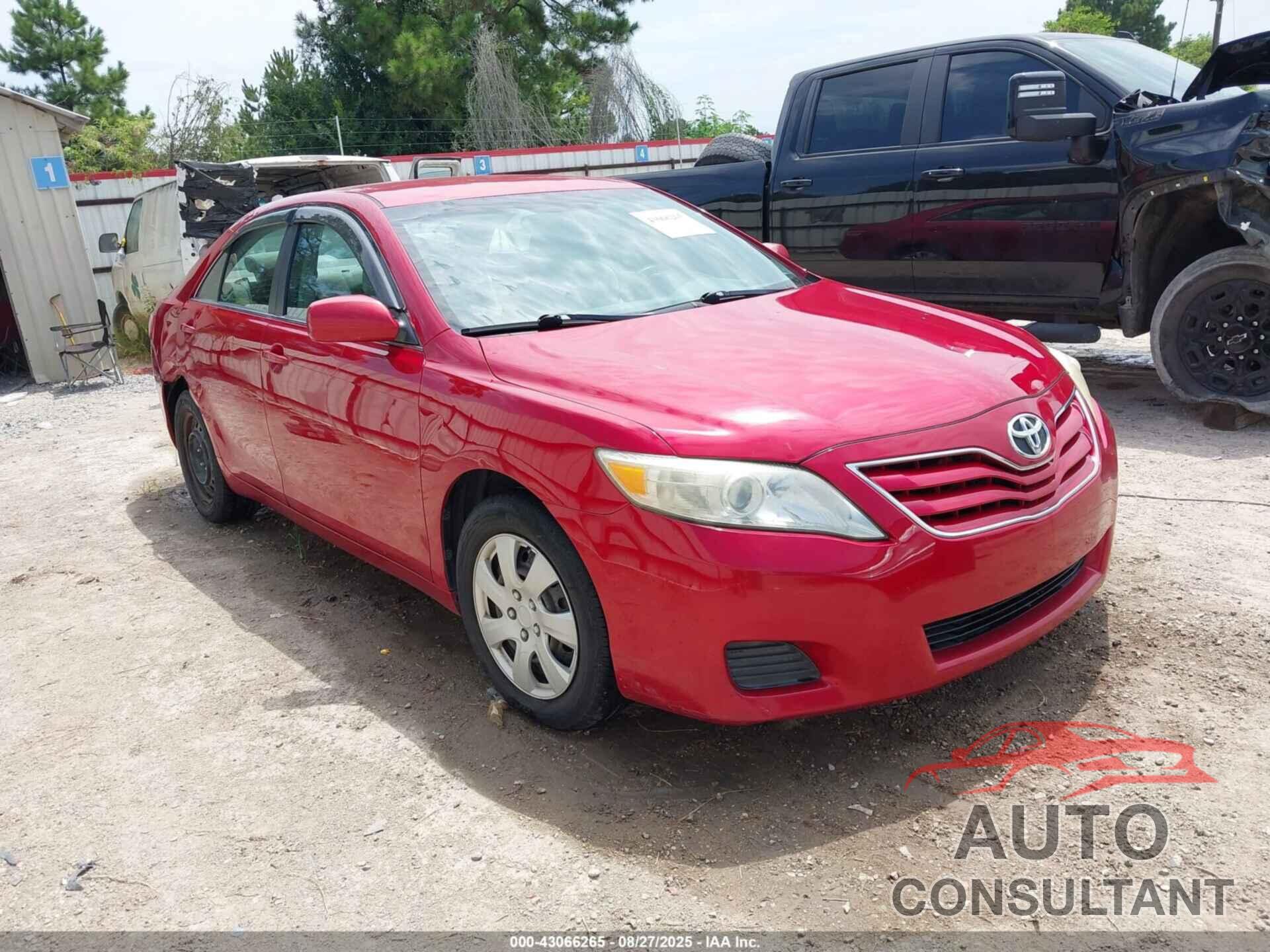 TOYOTA CAMRY 2011 - 4T1BF3EKXBU126831