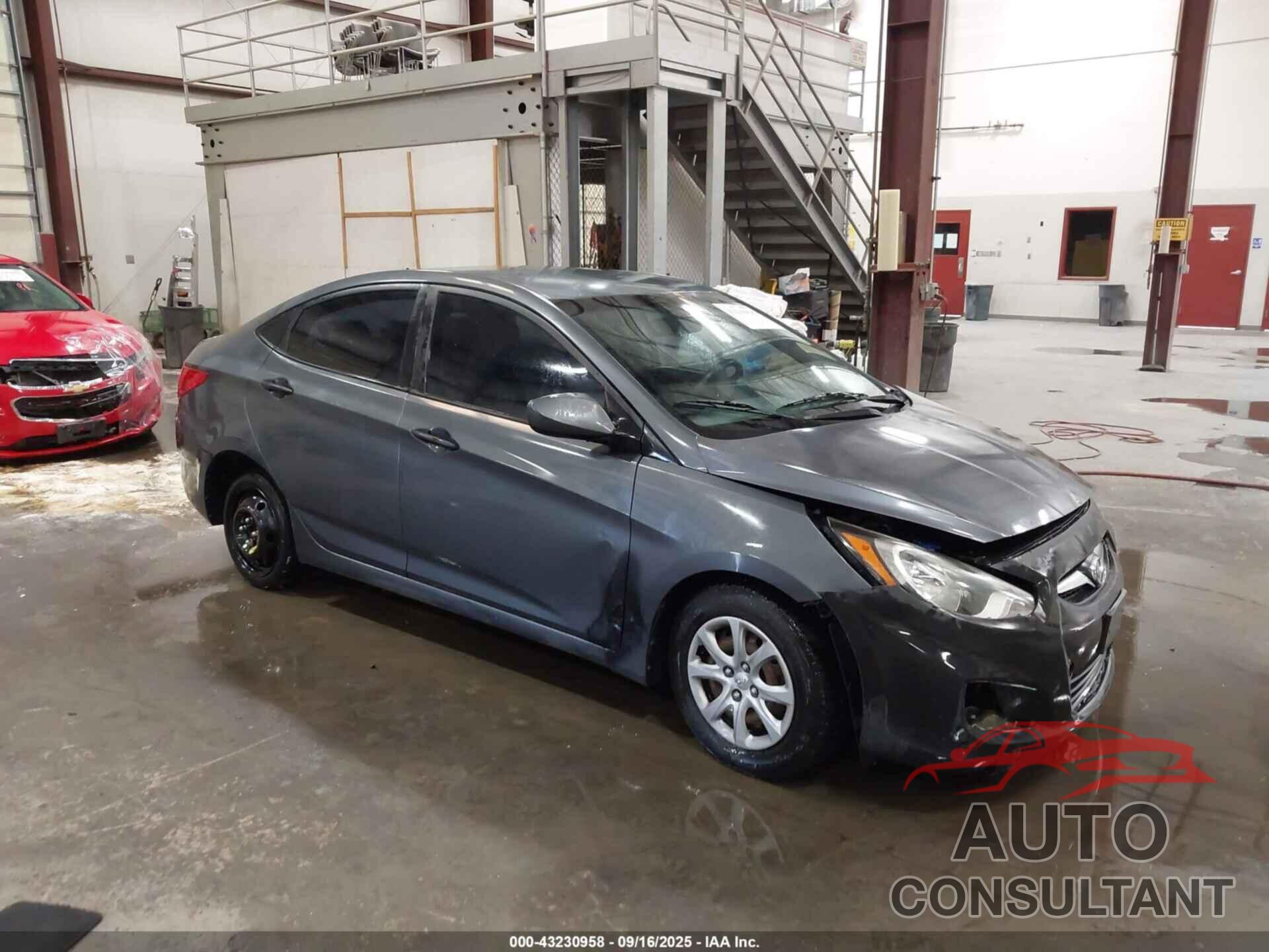 HYUNDAI ACCENT 2012 - KMHCT4AE9CU084348