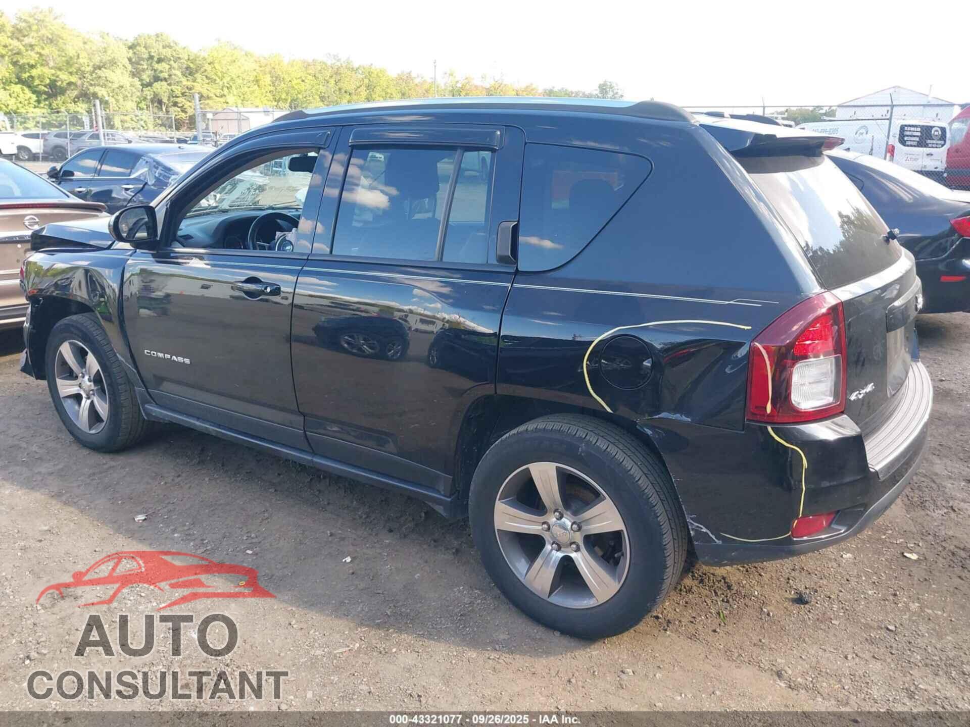 JEEP COMPASS 2017 - 1C4NJDEB3HD129911