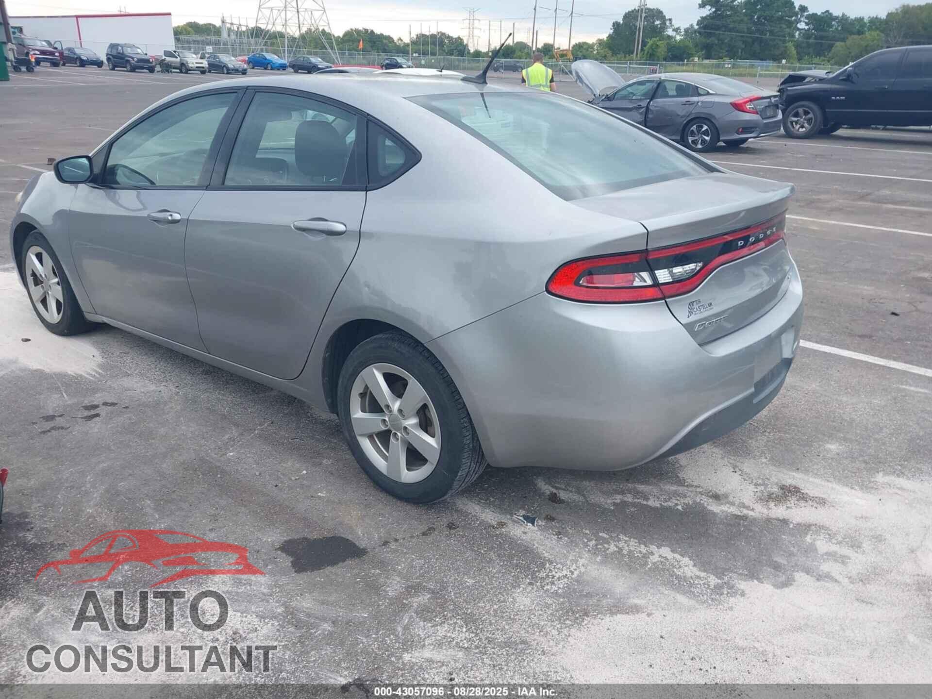 DODGE DART 2015 - 1C3CDFBB3FD374496