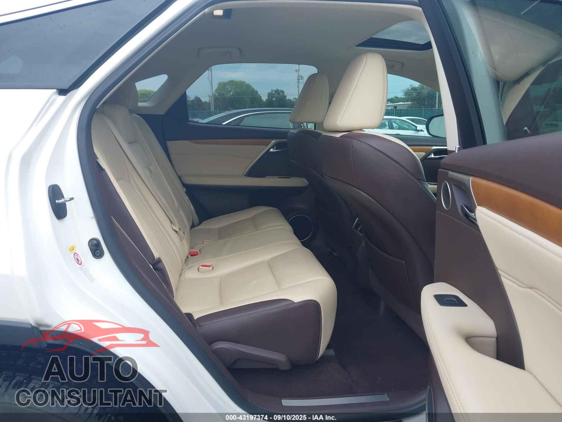 LEXUS RX 350 2017 - 2T2BZMCA4HC060337