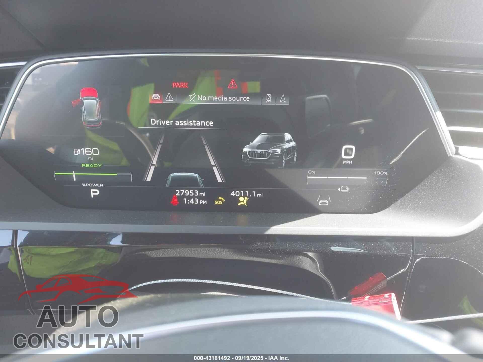 AUDI E-TRON 2022 - WA1AAAGE0NB042425