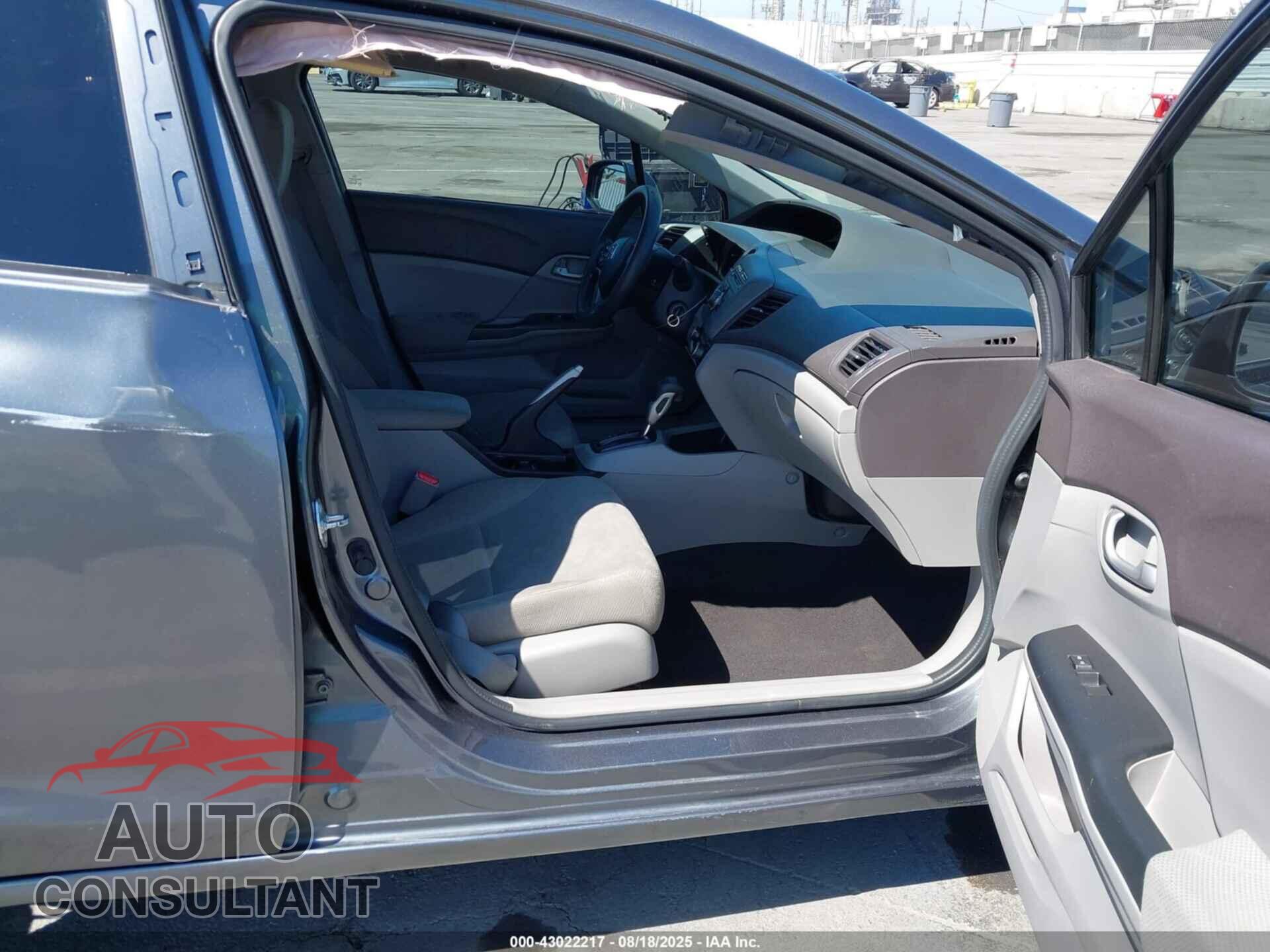 HONDA CIVIC 2012 - 19XFB2F53CE391868