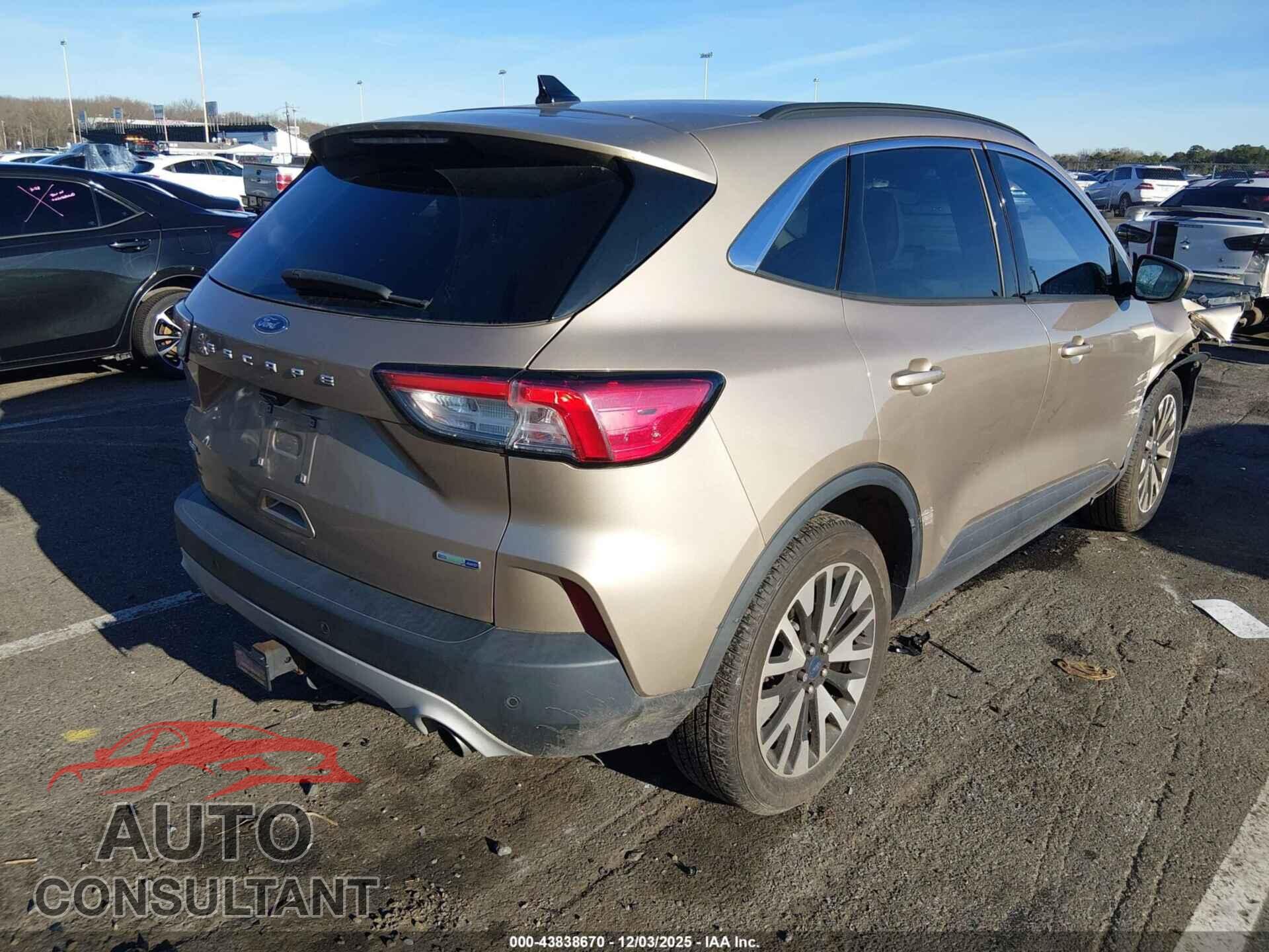 FORD ESCAPE 2020 - 1FMCU9H98LUA14603