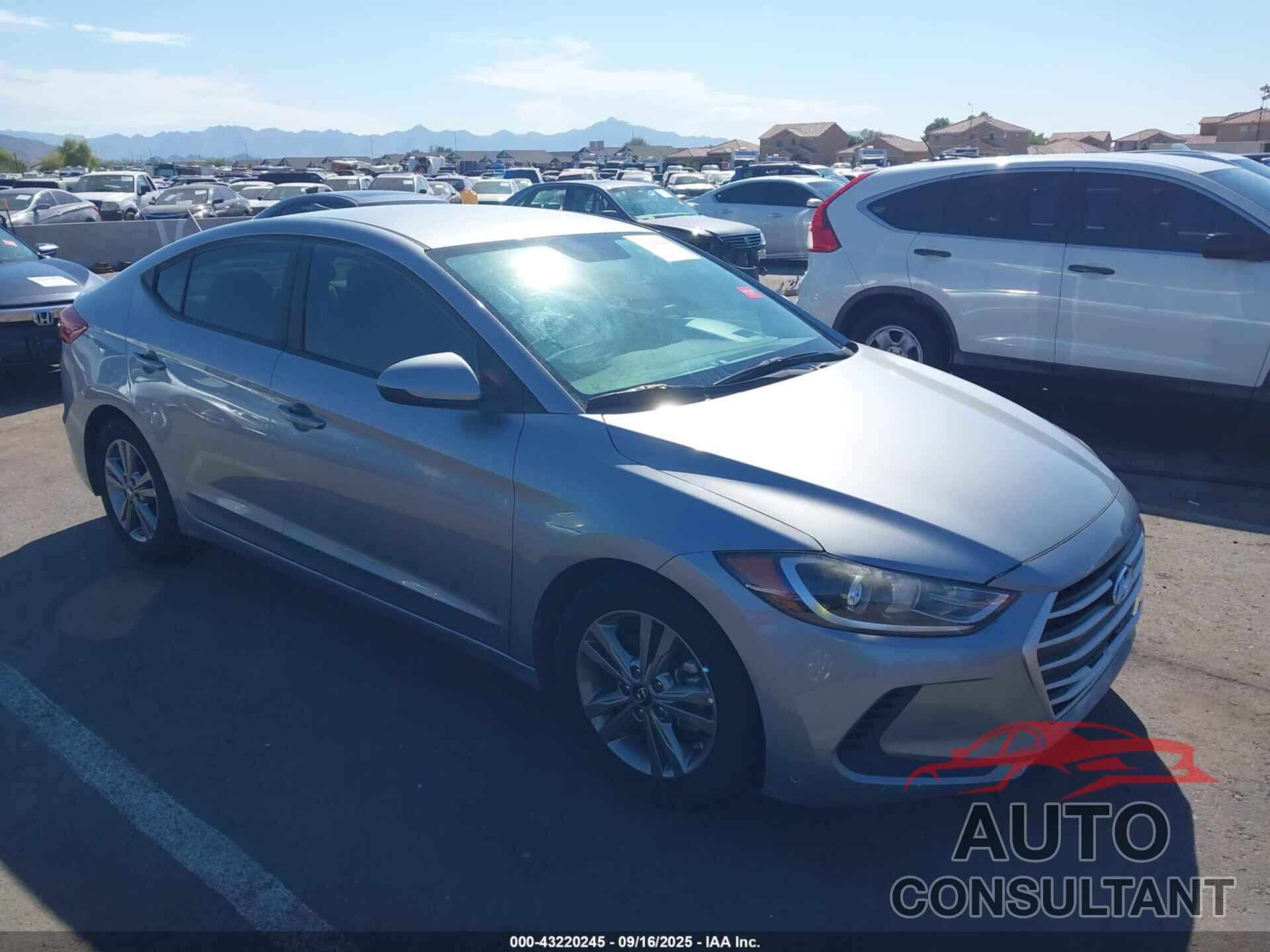 HYUNDAI ELANTRA 2017 - 5NPD84LFXHH121134