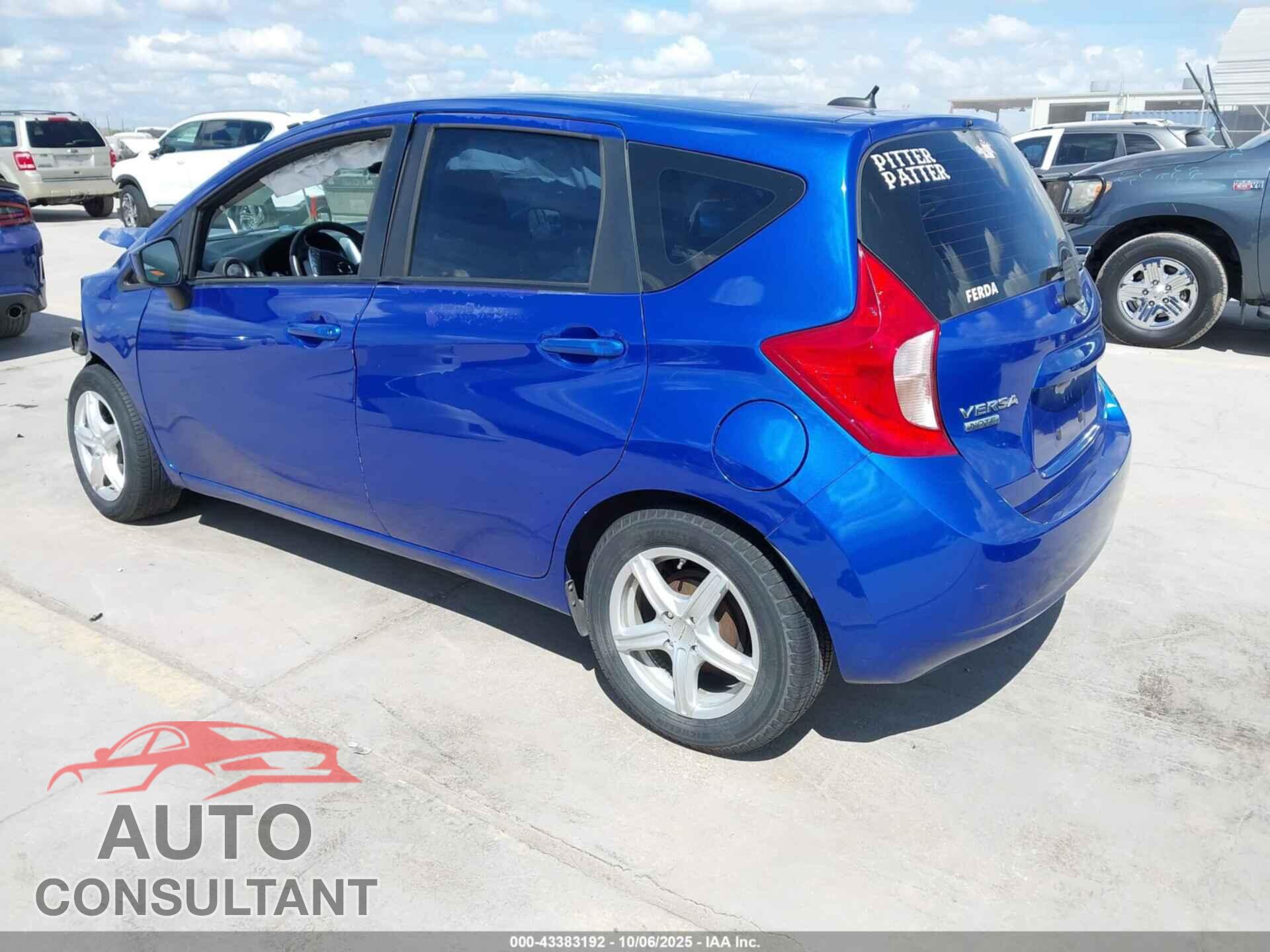 NISSAN VERSA NOTE 2016 - 3N1CE2CP2GL391736