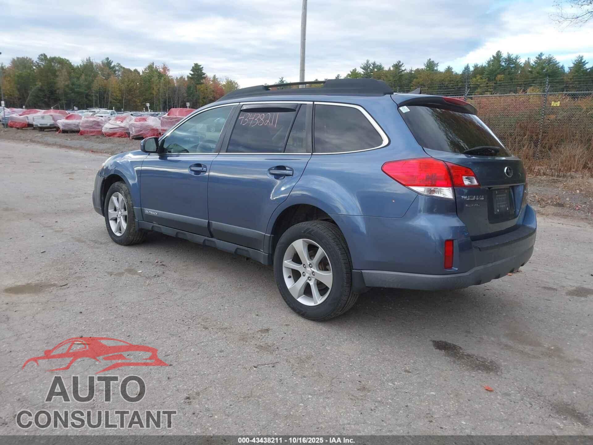 SUBARU OUTBACK 2014 - 4S4BRBLC8E3247414