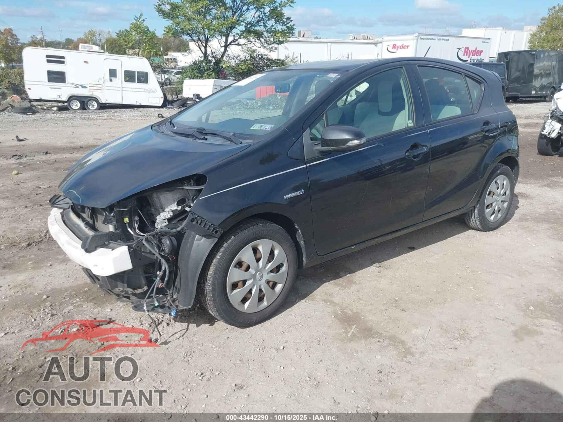 TOYOTA PRIUS C 2012 - JTDKDTB33C1019730